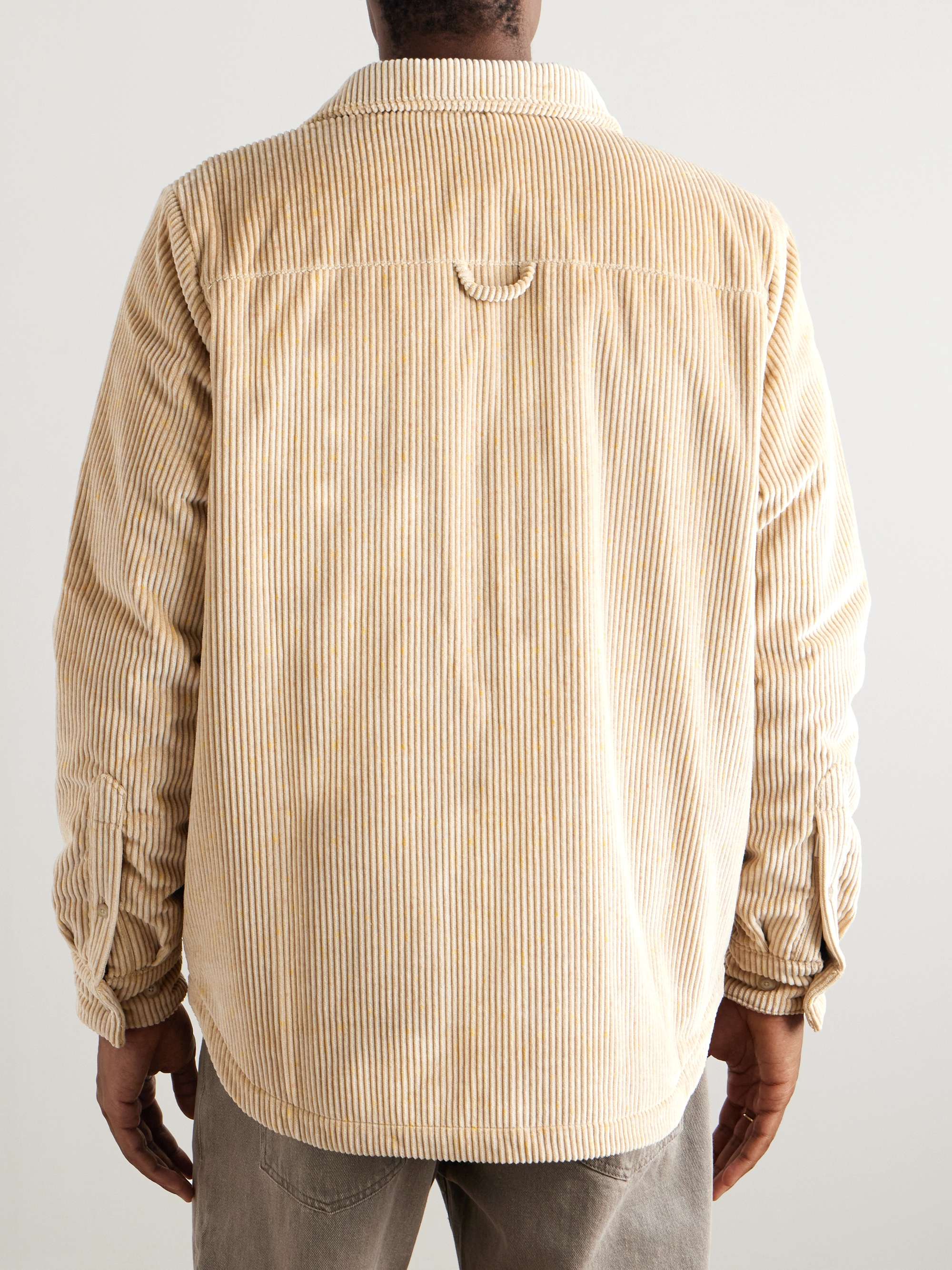 Marani Padded Cotton-Corduroy Overshirt view