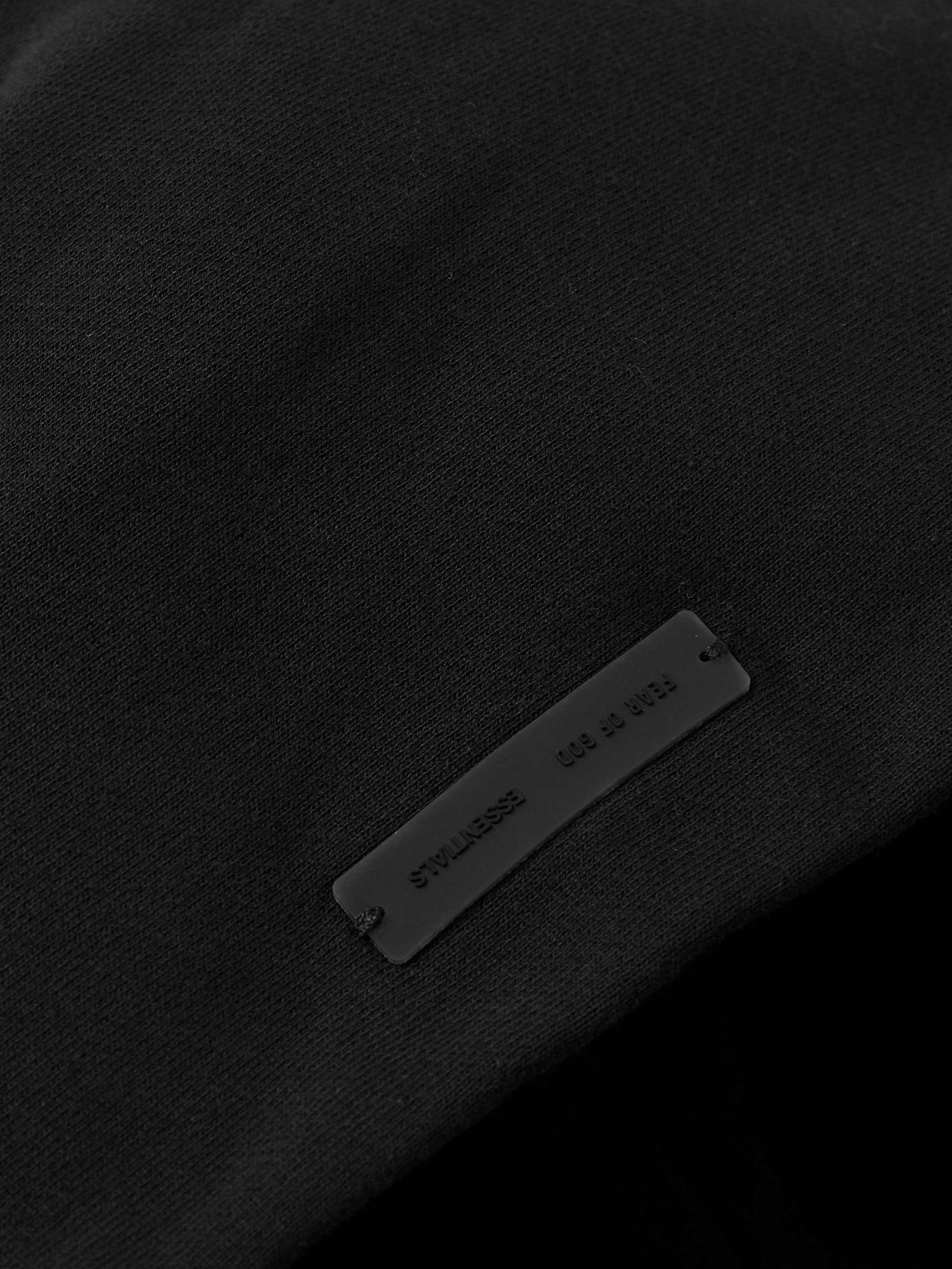 Logo-Appliquéd Cotton-Blend Jersey Hoodie view