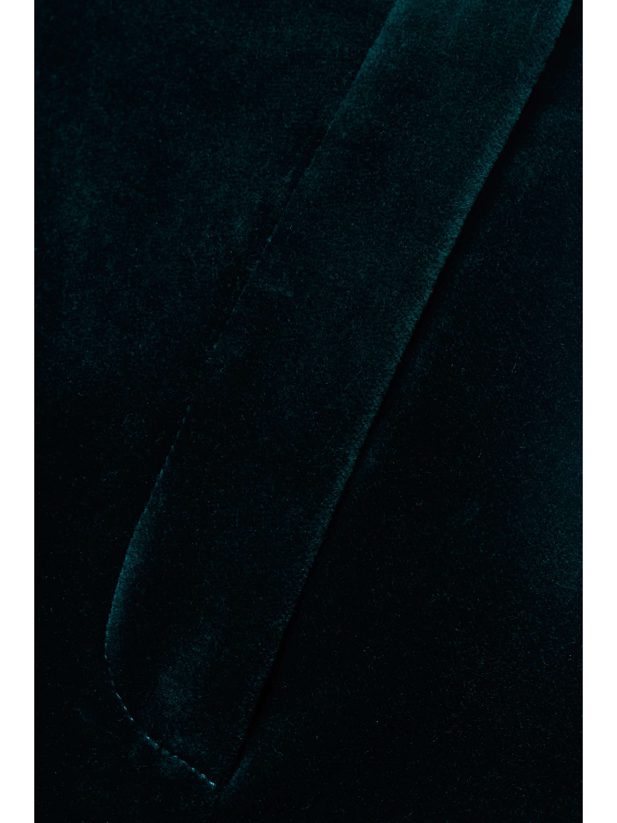 Niklas cotton-blend velvet wide-leg pants view