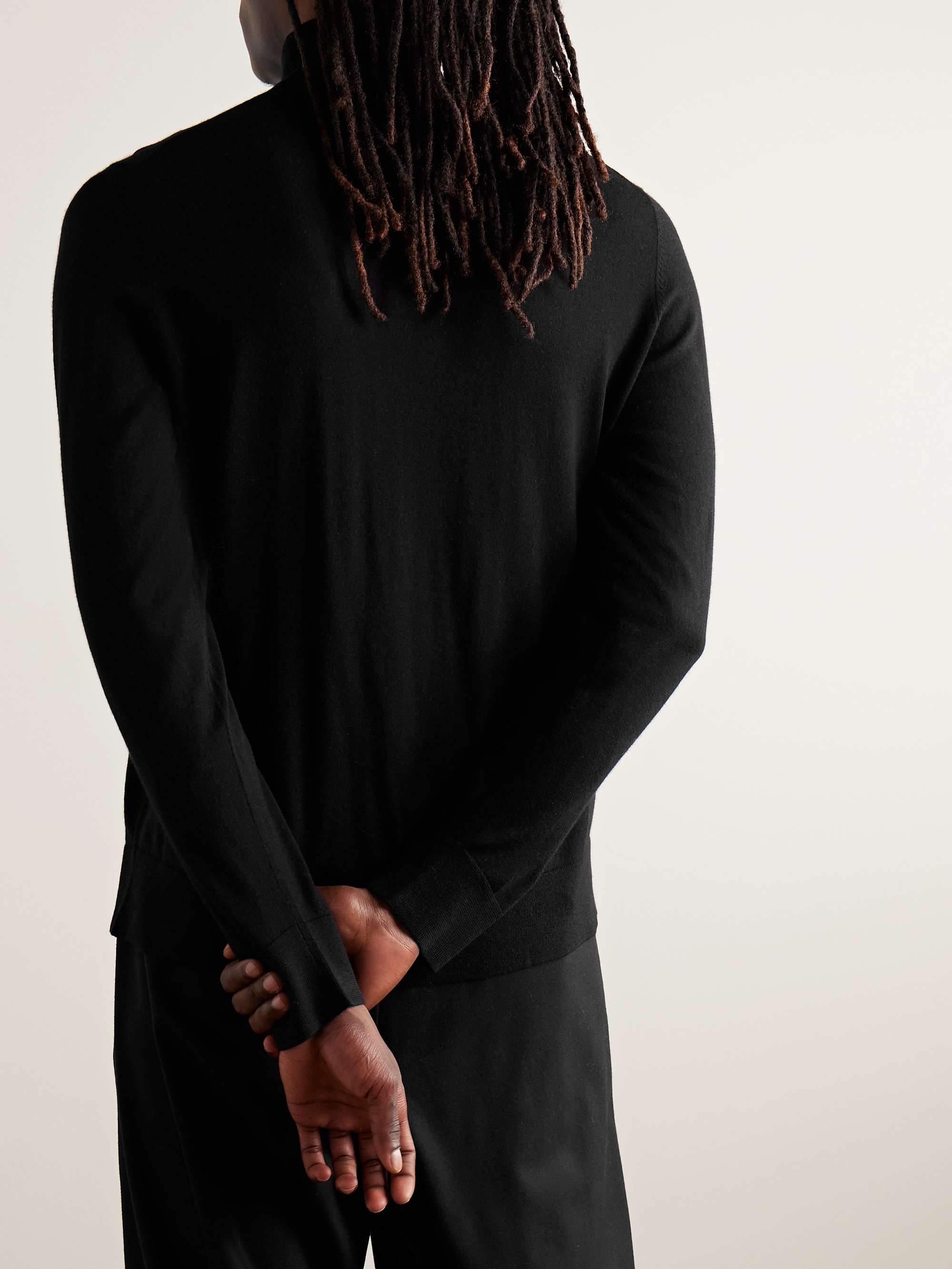 Jermaine Slim-Fit Merino Wool Rollneck Sweater view