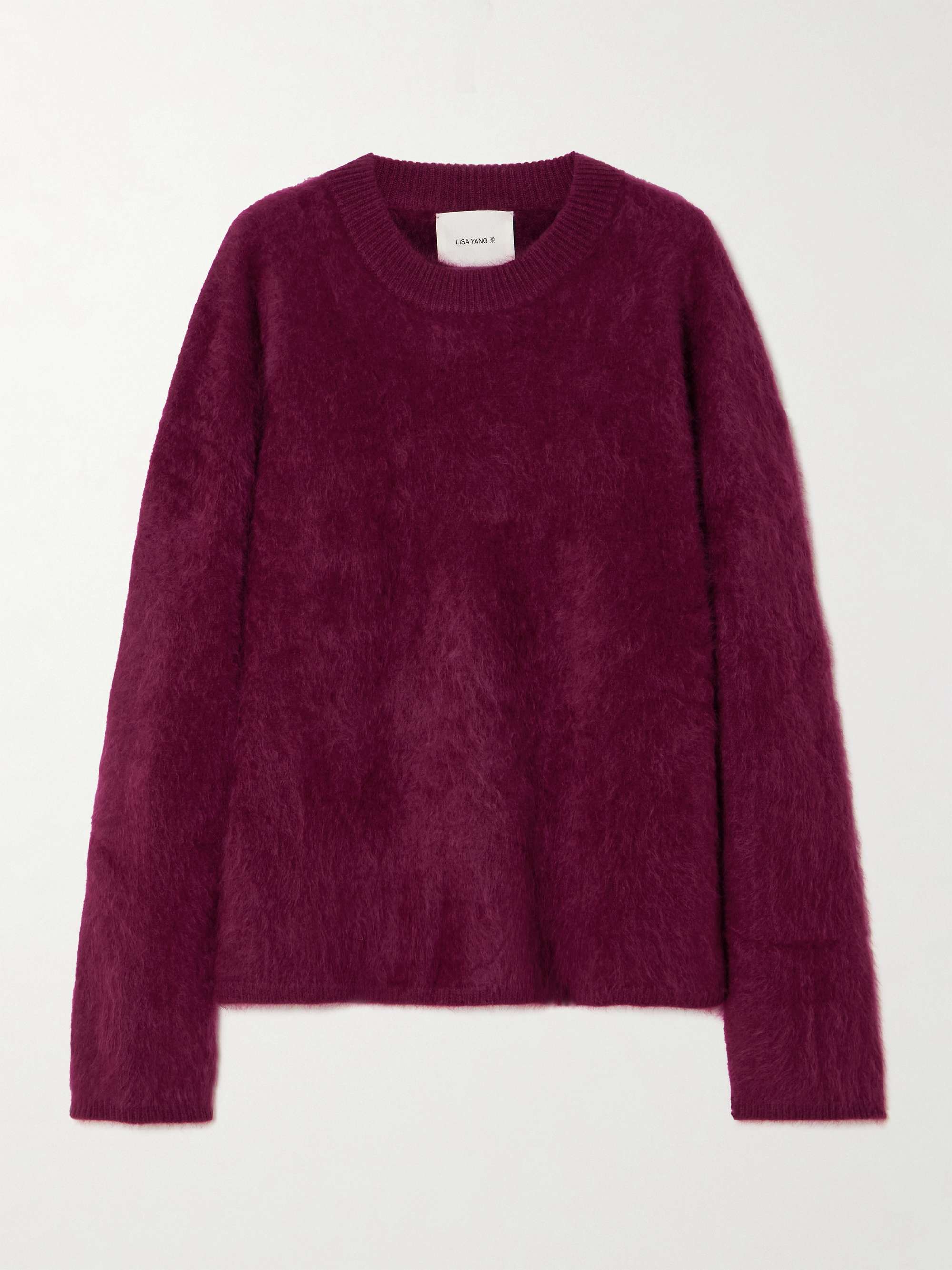 Natalia brushed-cashmere sweater view