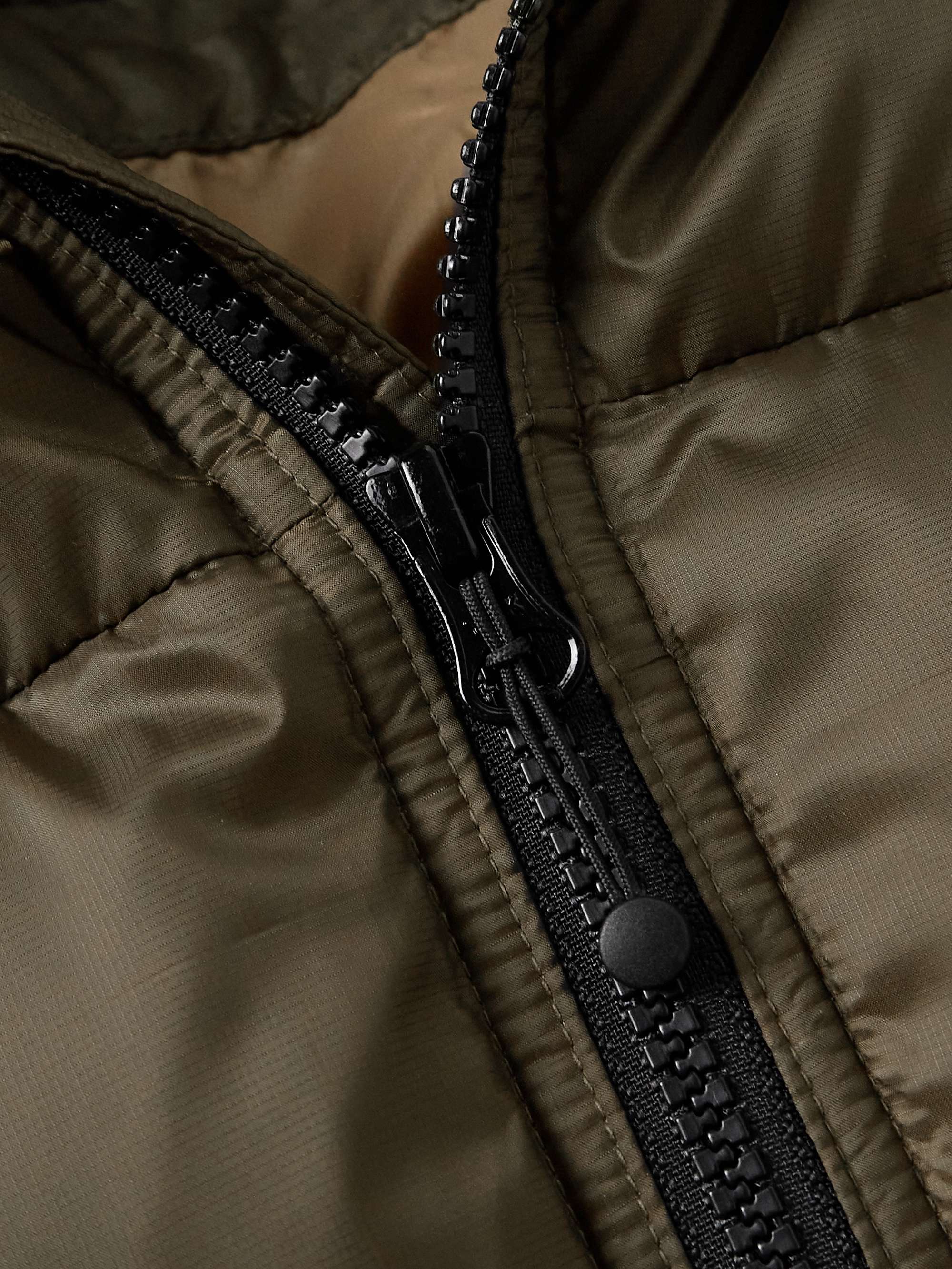 Altavia Slim-Fit Quilted Nylon Hooded Down Jacket view