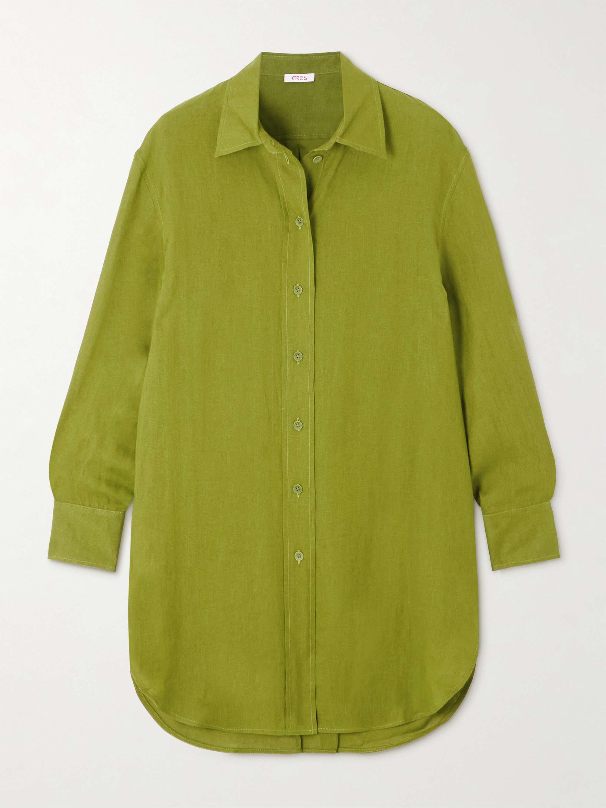 L'intemporel Mignonette linen shirt view