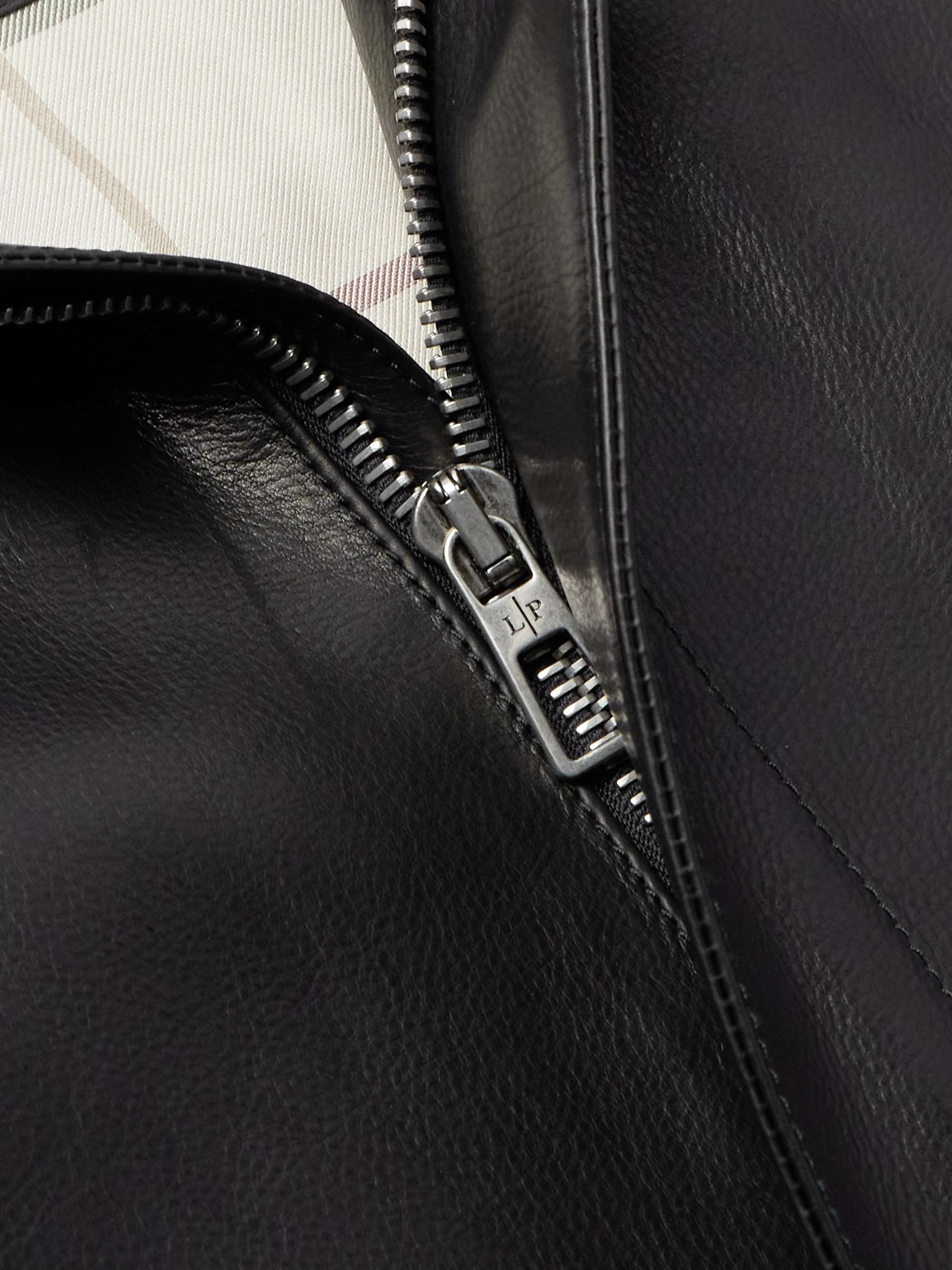 Yabu Full-Grain Leather Jacket view