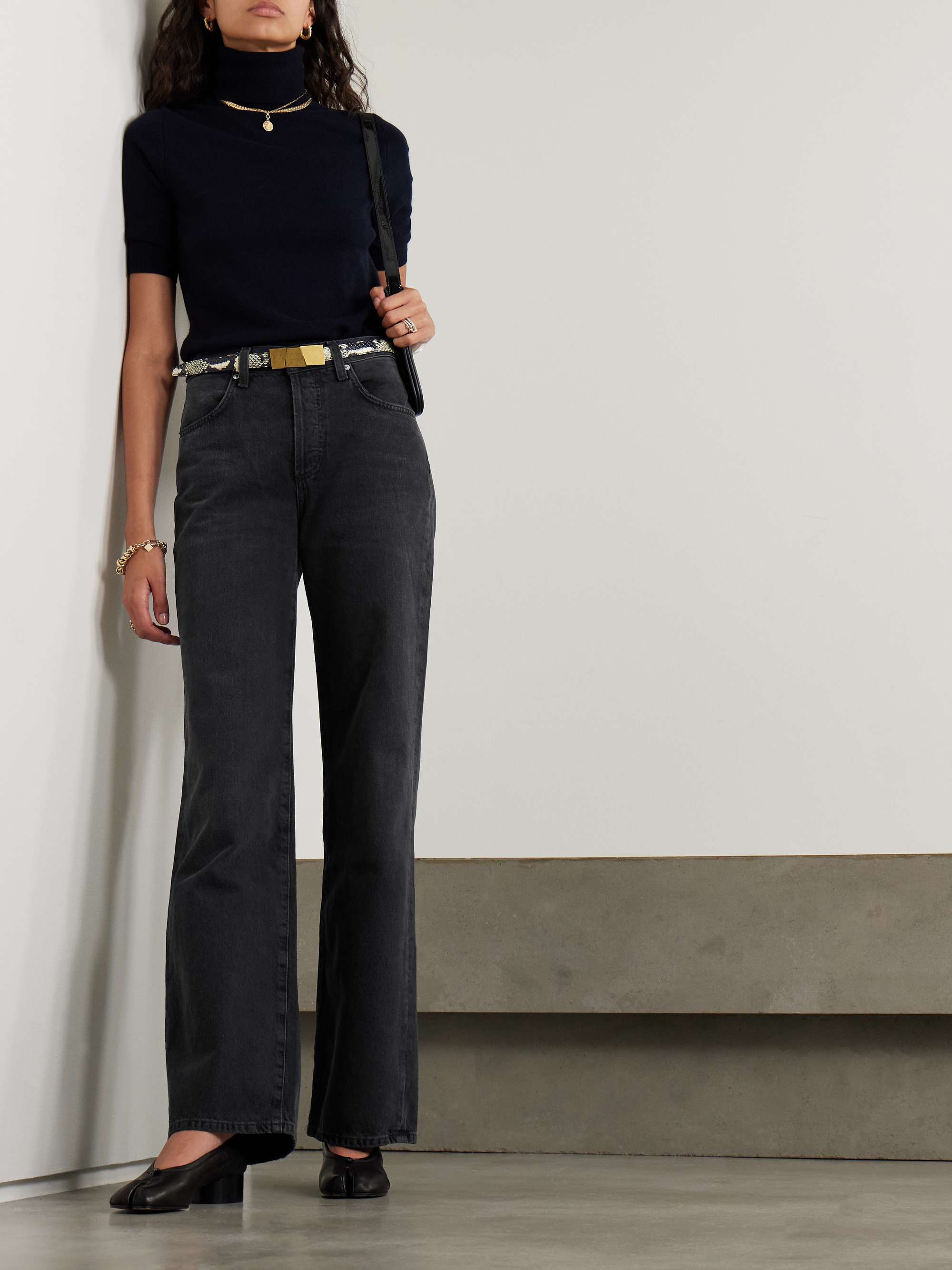 Annina organic wide-leg jeans view