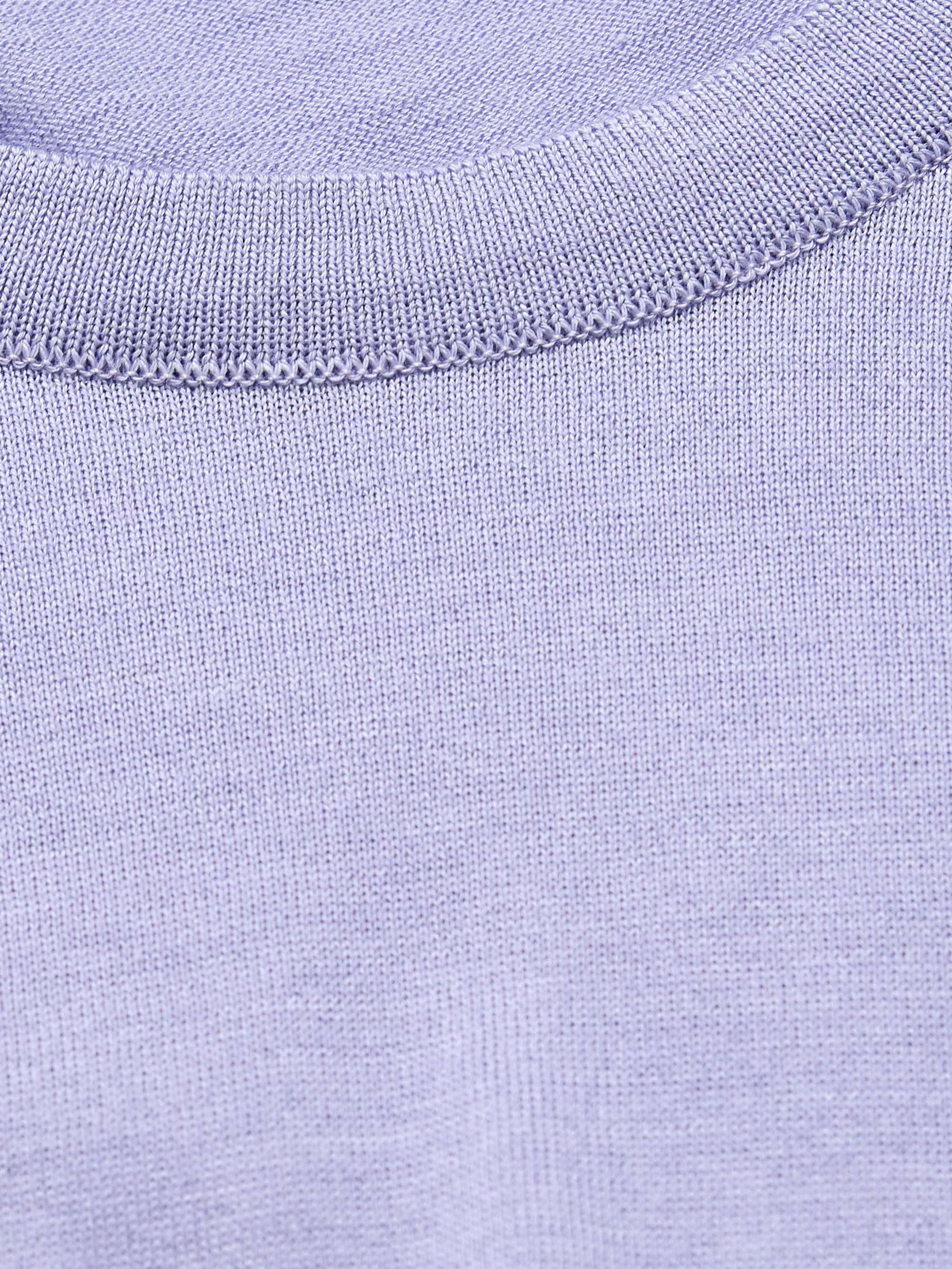 Darley Merino Wool and Sea Island Cotton-Blend Gauze Sweater view