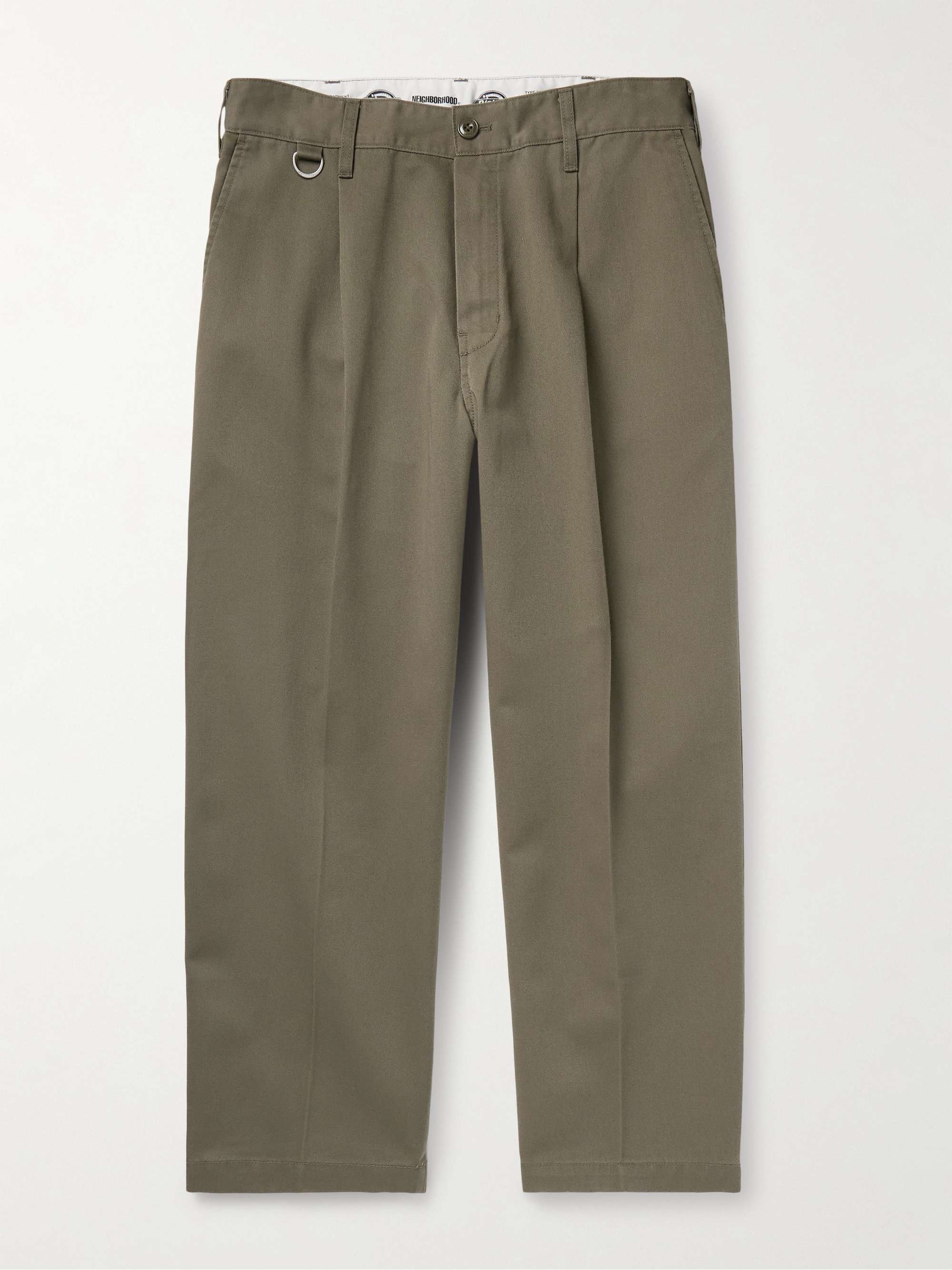 + Dickies® Straight-Leg Pleated Twill Trousers view