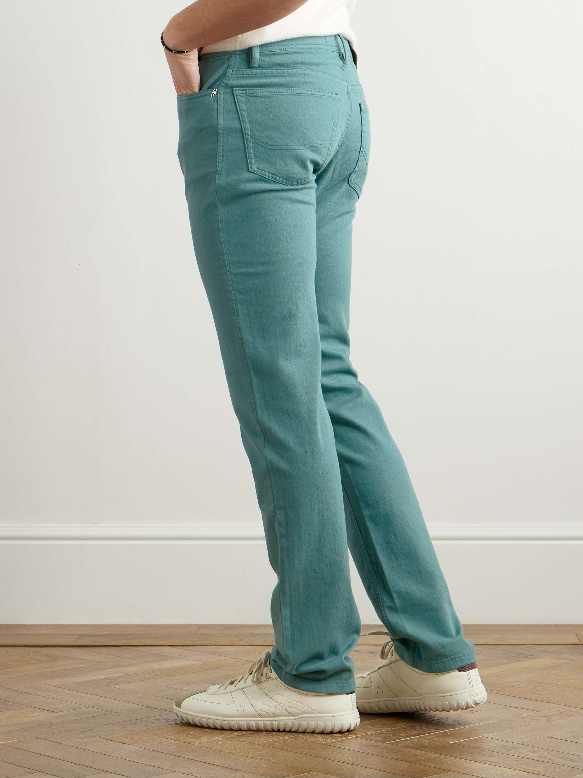 Meribel Slim-Fit Straight-Leg Jeans view