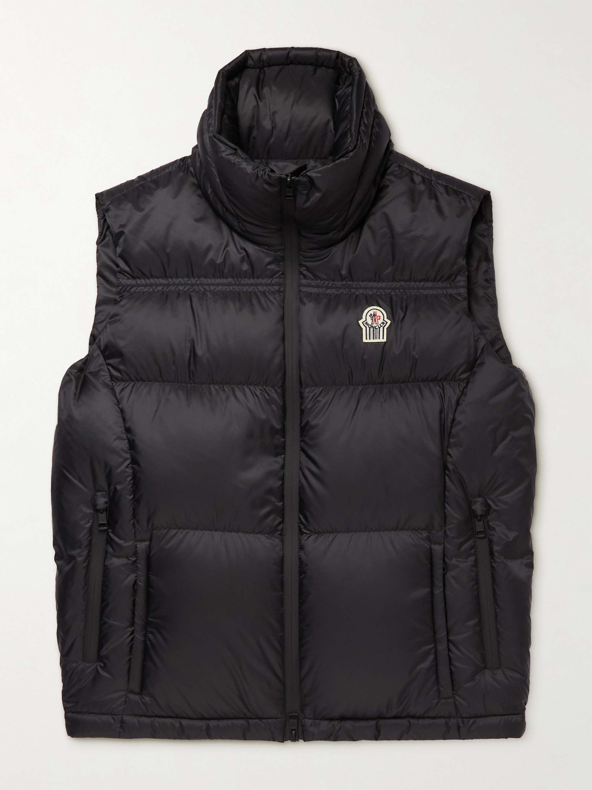 + Gentle Monster Logo-Appliquéd Quilted Shell Down Gilet view