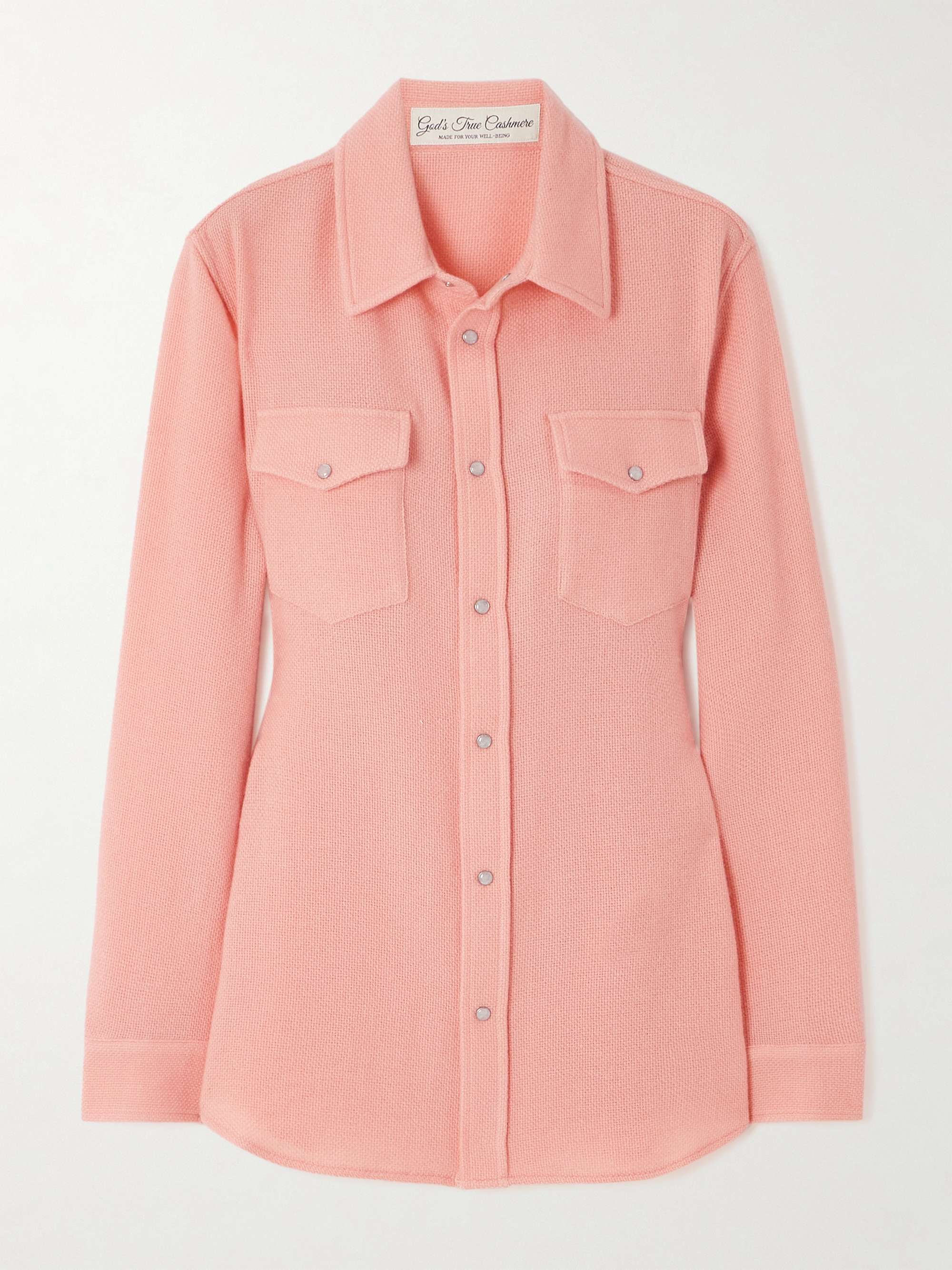 Cashmere shirt view