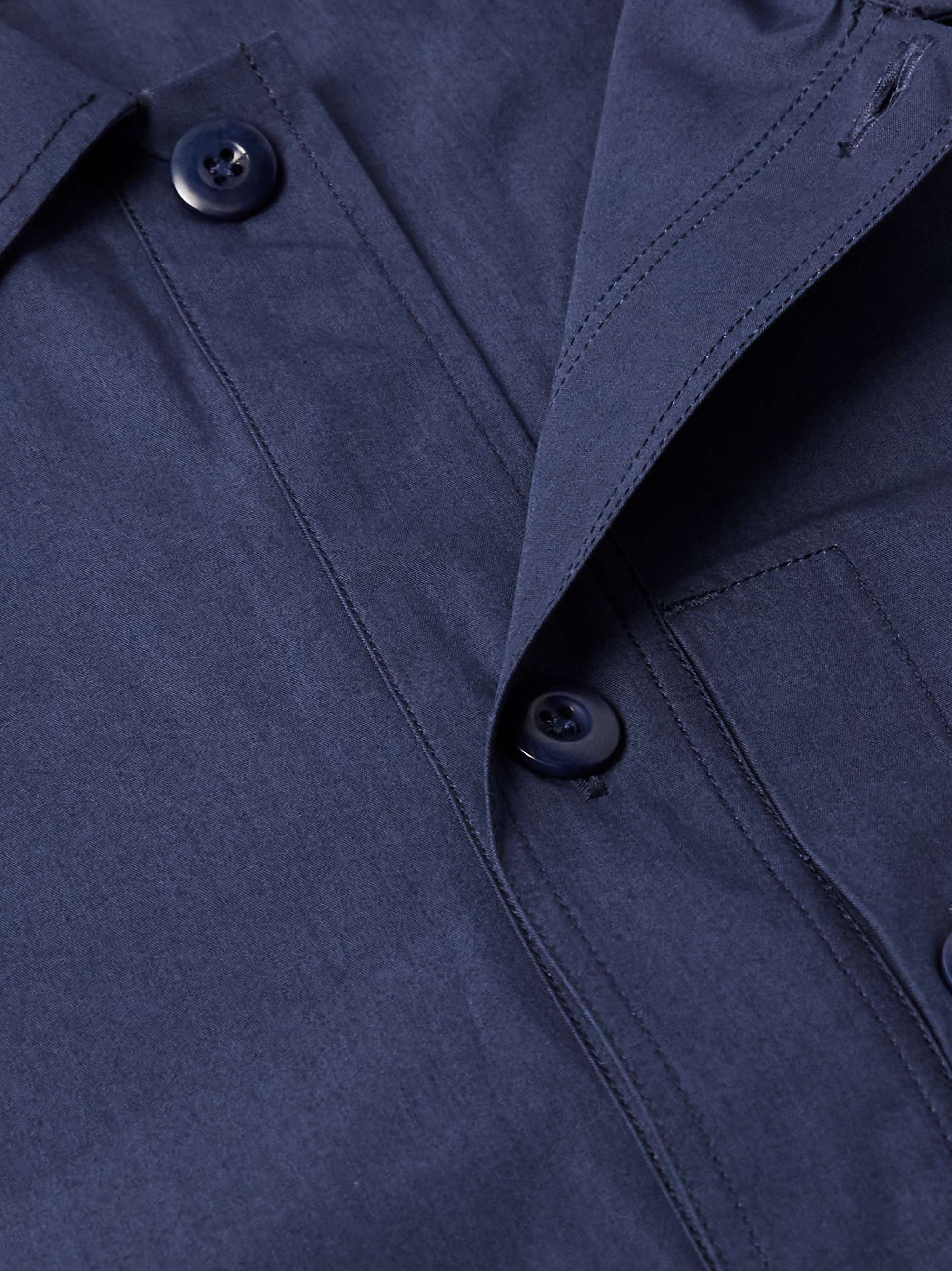 Gibson Garment-Dyed Cotton-Twill Overshirt view