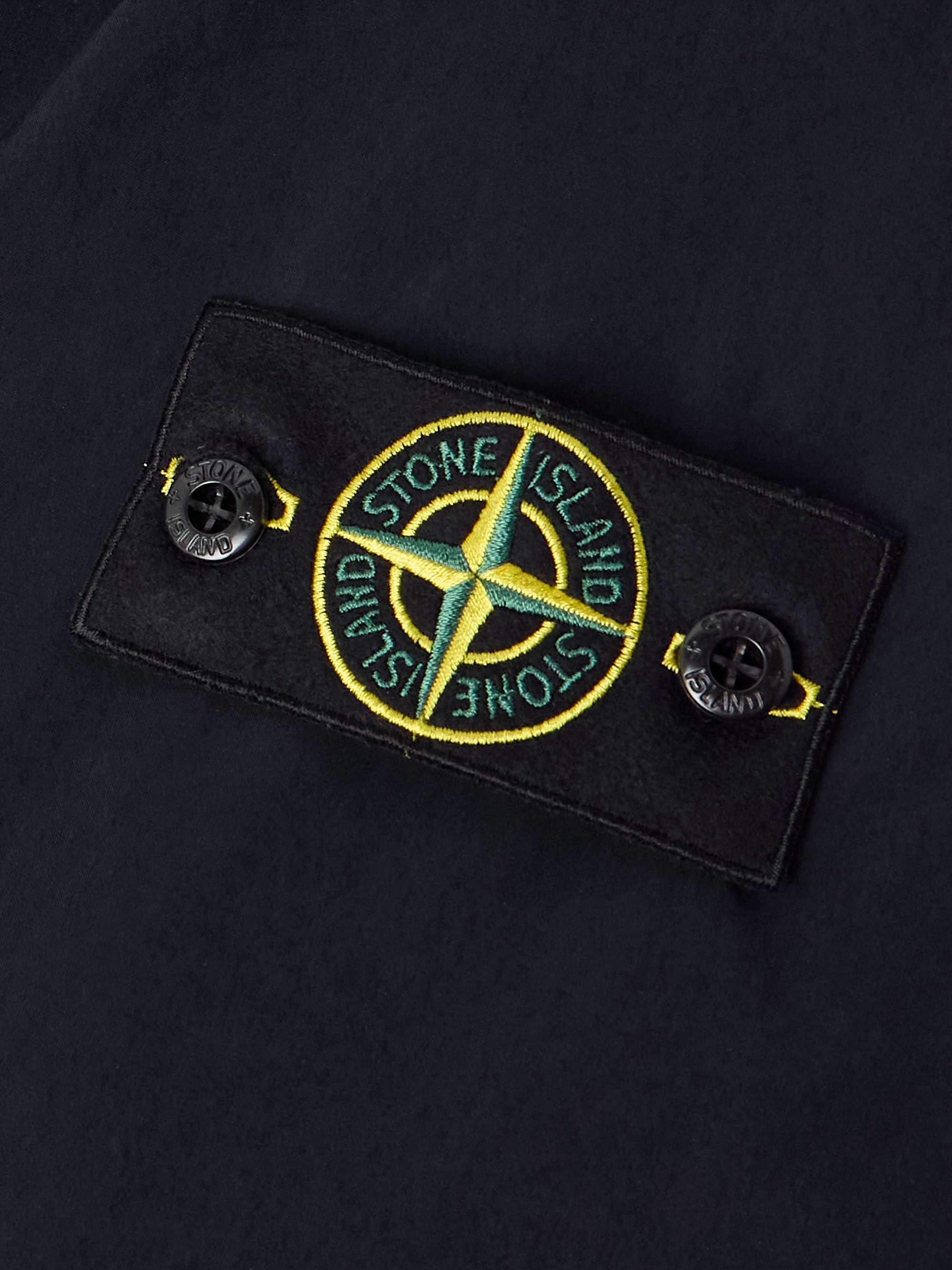 Logo-Appliquéd Shell Parka view