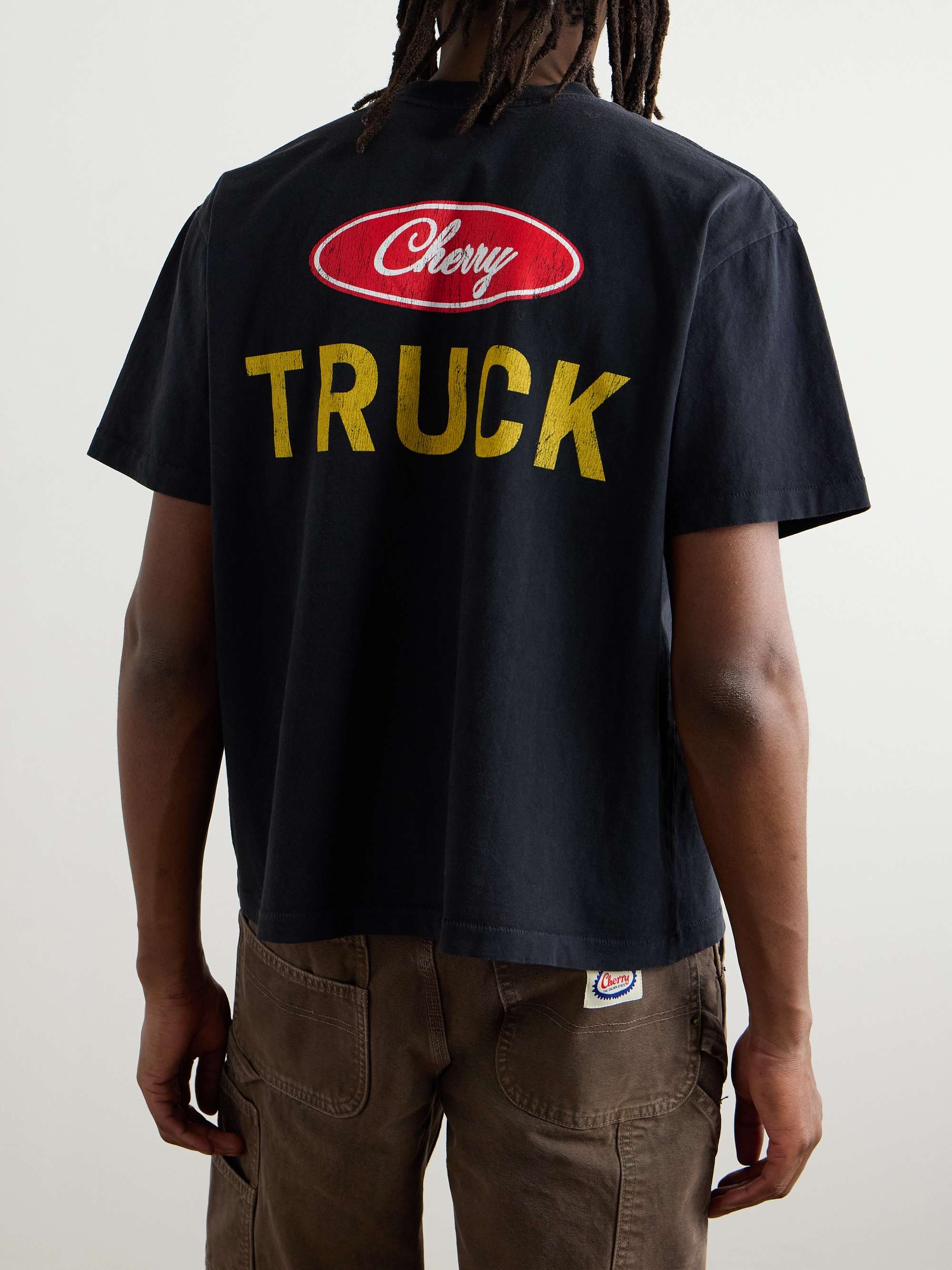 Truck Logo-Print Cotton-Jersey T-Shirt view