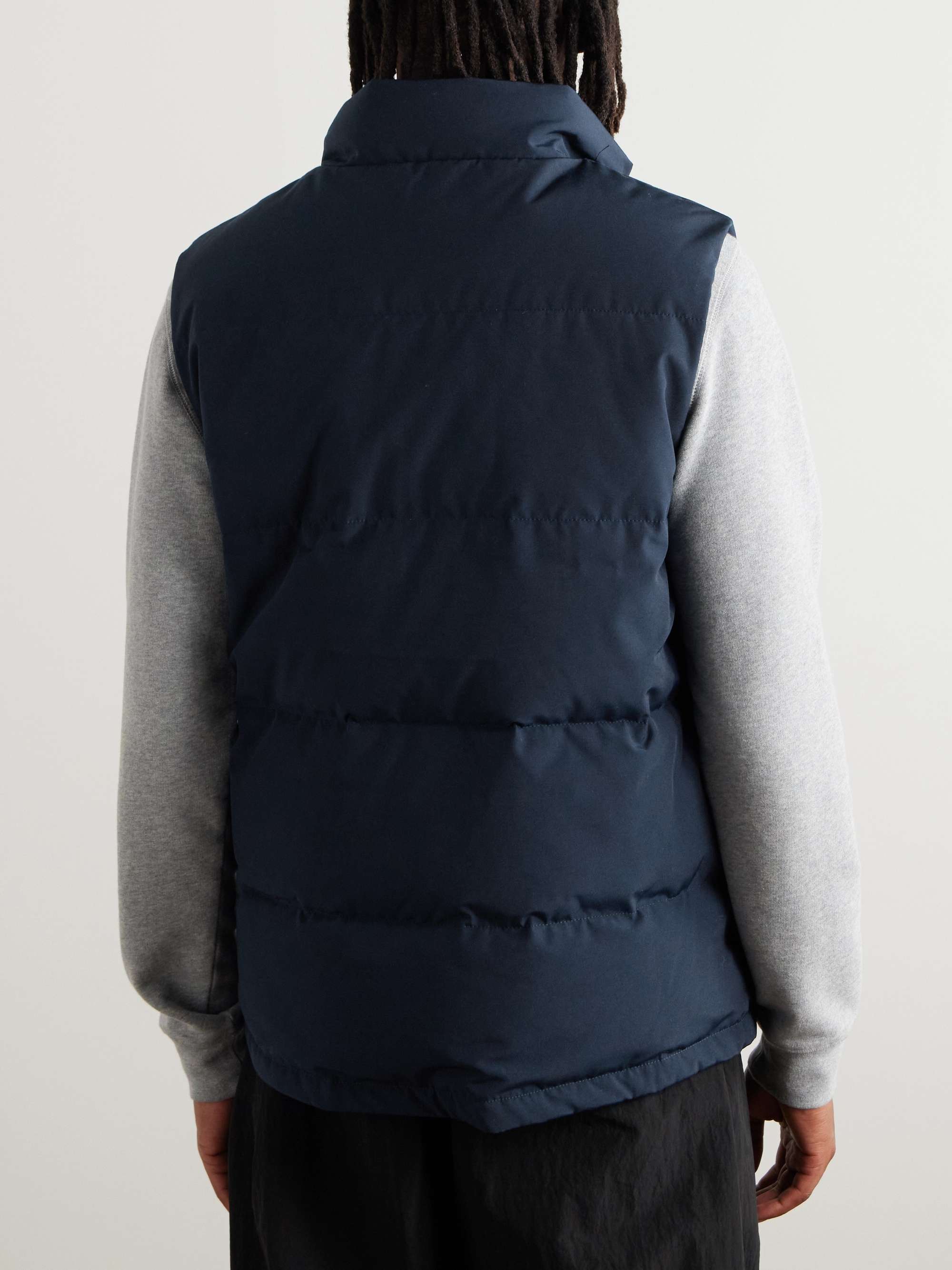 Freestyle Logo-Appliquéd Quilted Shell Down Gilet view