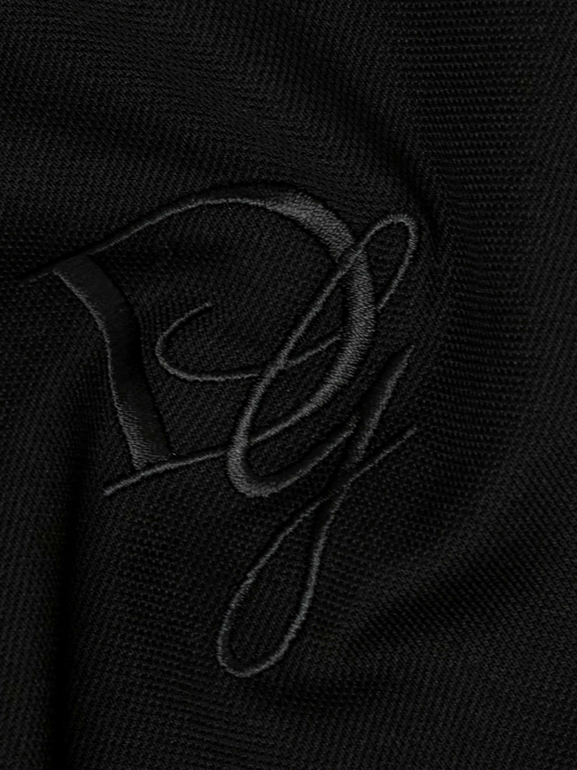 Logo-Embroidered Cotton-Piqué and Twill Polo Shirt view