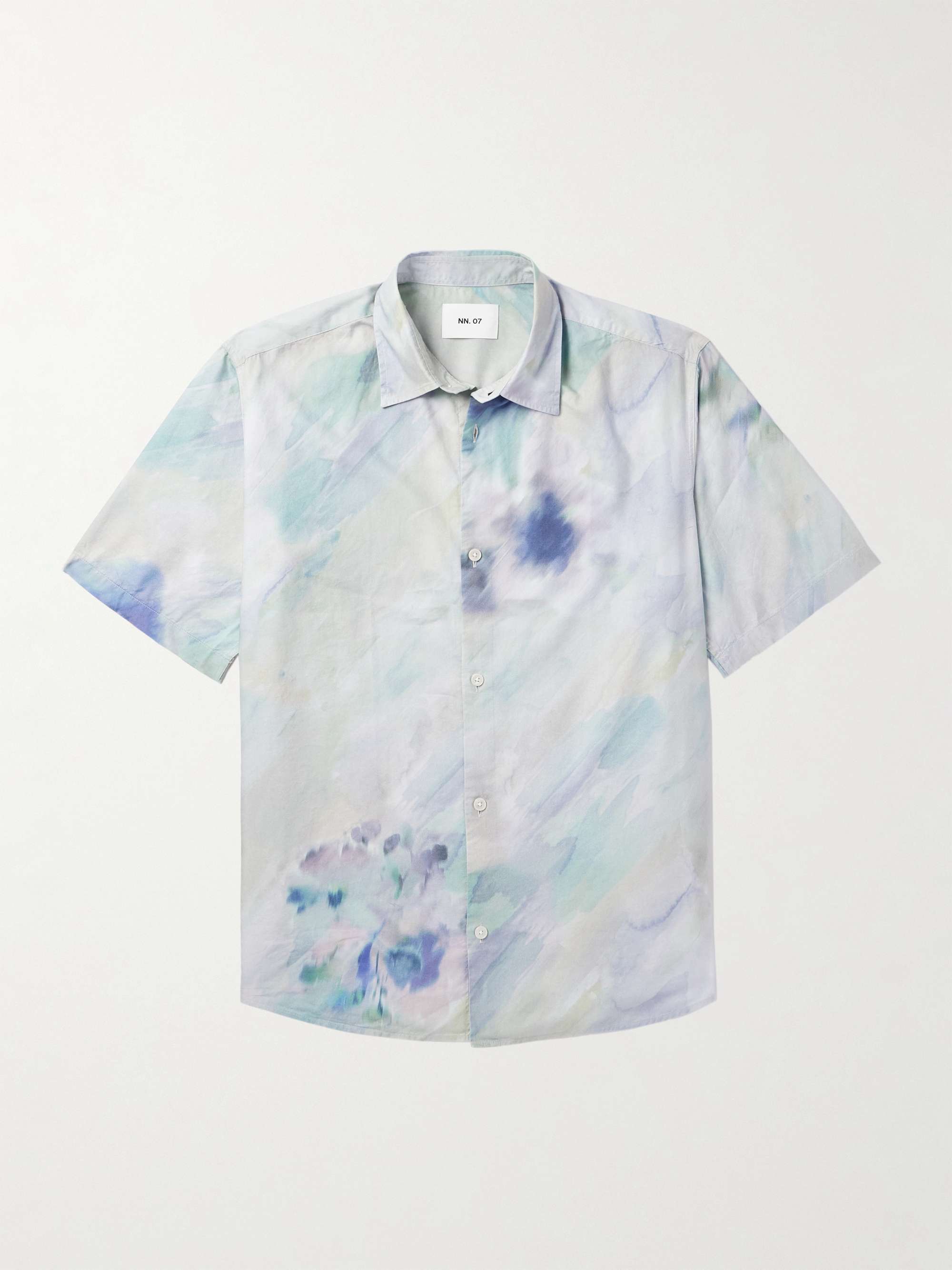 Freddy 5654 Printed Cotton and Lyocell-Blend Shirt view