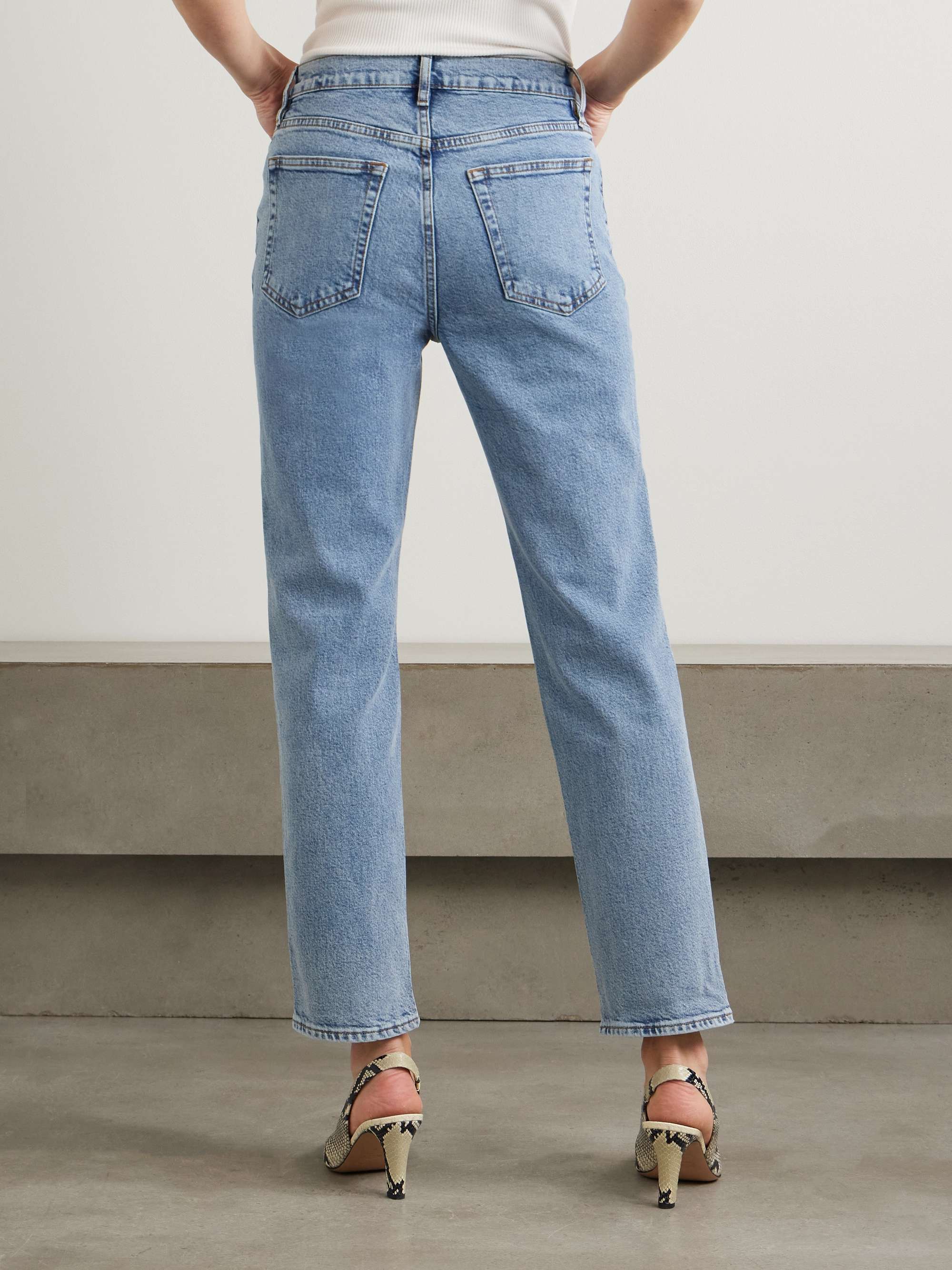The Borrowed high-rise slim-leg jeans view