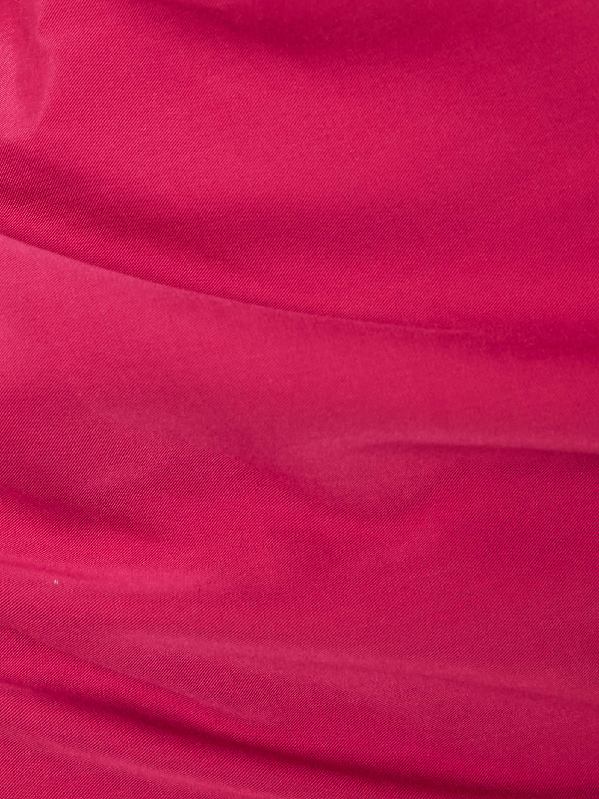 Laureles one-shoulder ruched TENCEL™ Lyocell maxi dress view