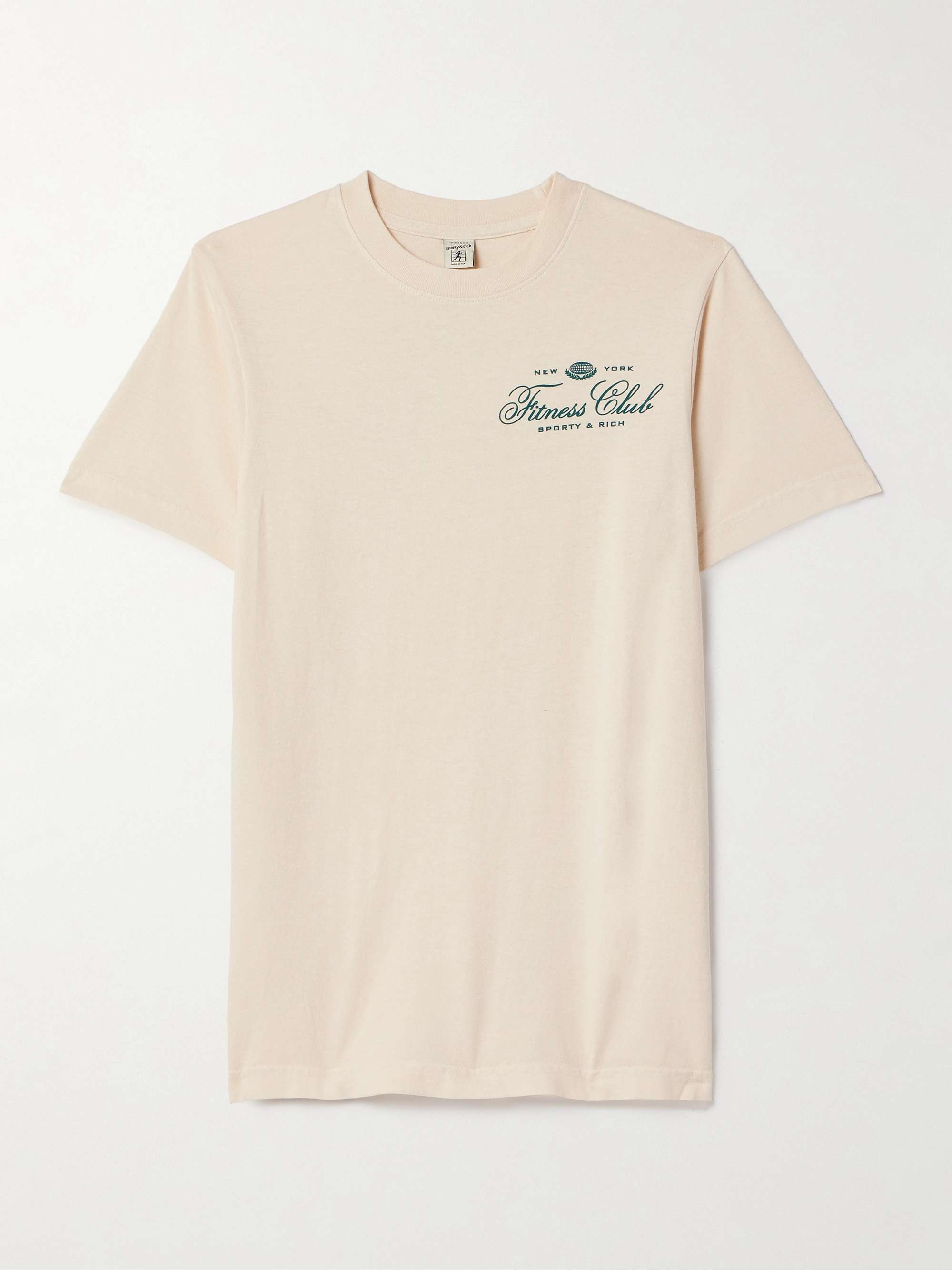 Fitness World printed cotton-jersey T-shirt view