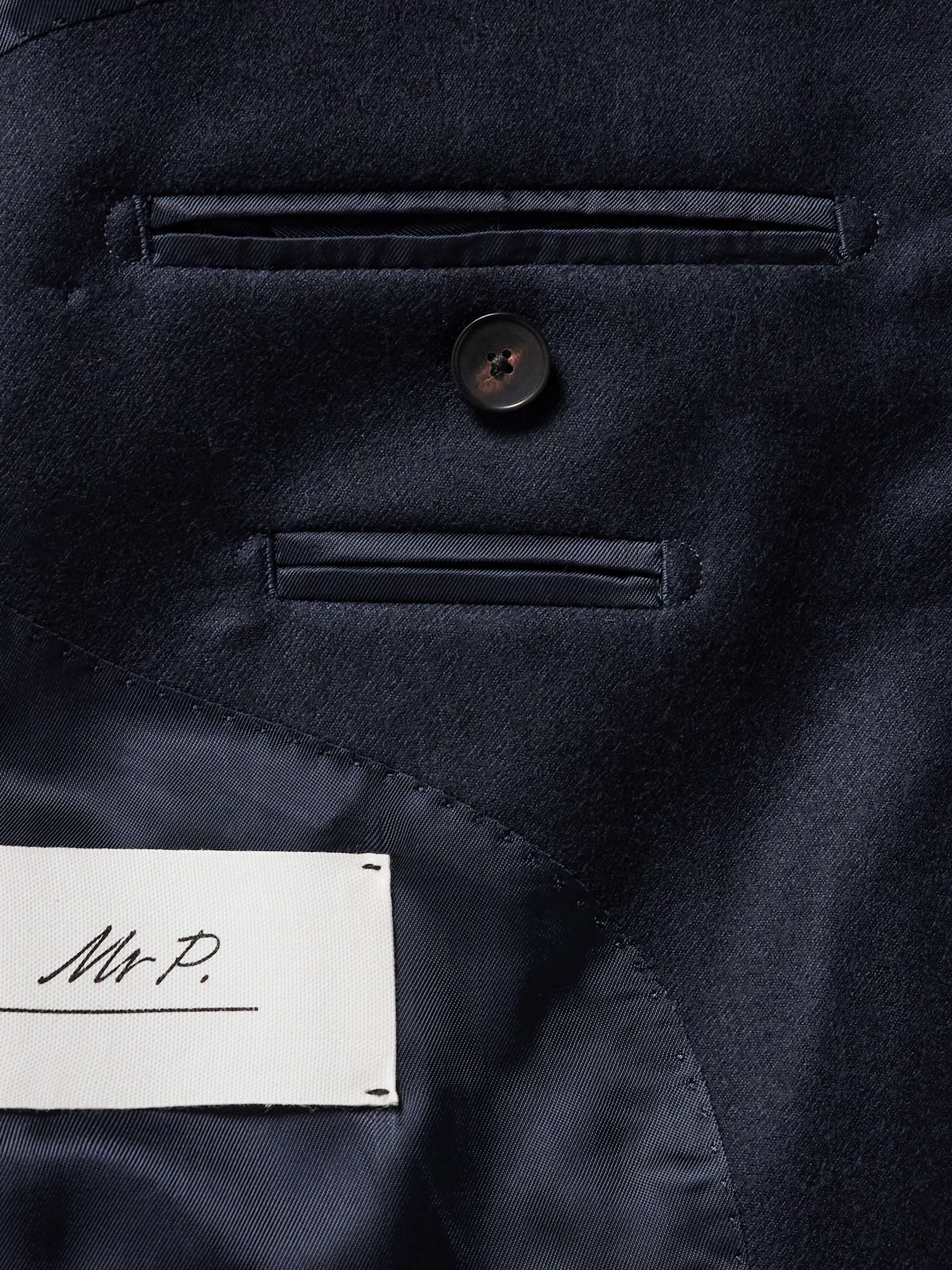 Regular-Fit Wool-Flannel Suit Jacket view