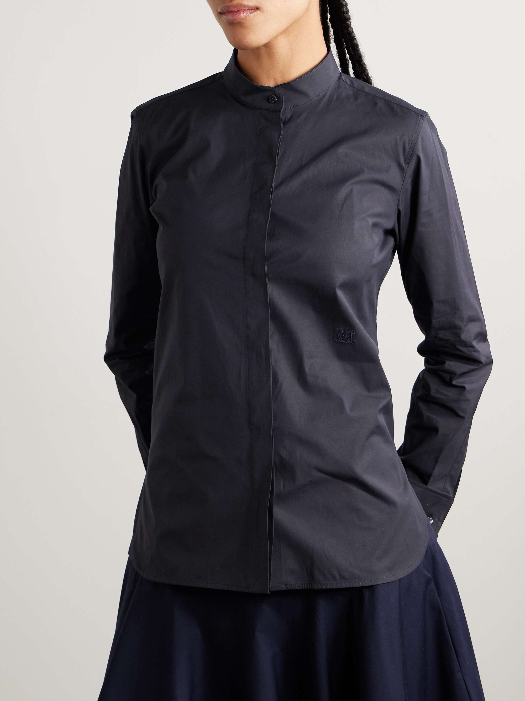 Arduino cotton-blend poplin shirt view
