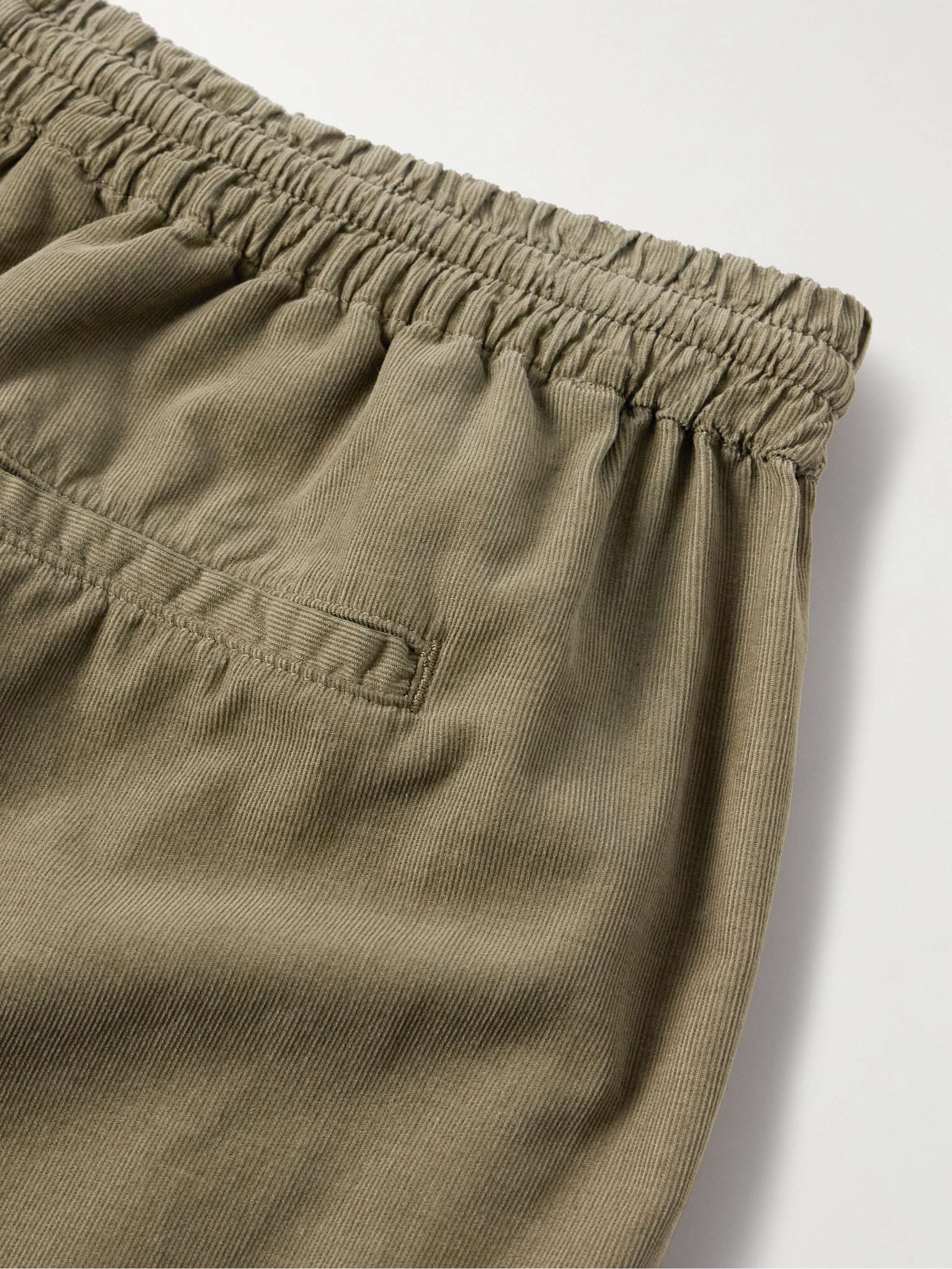 Ando Straight-Leg Cotton-Corduroy Trousers view