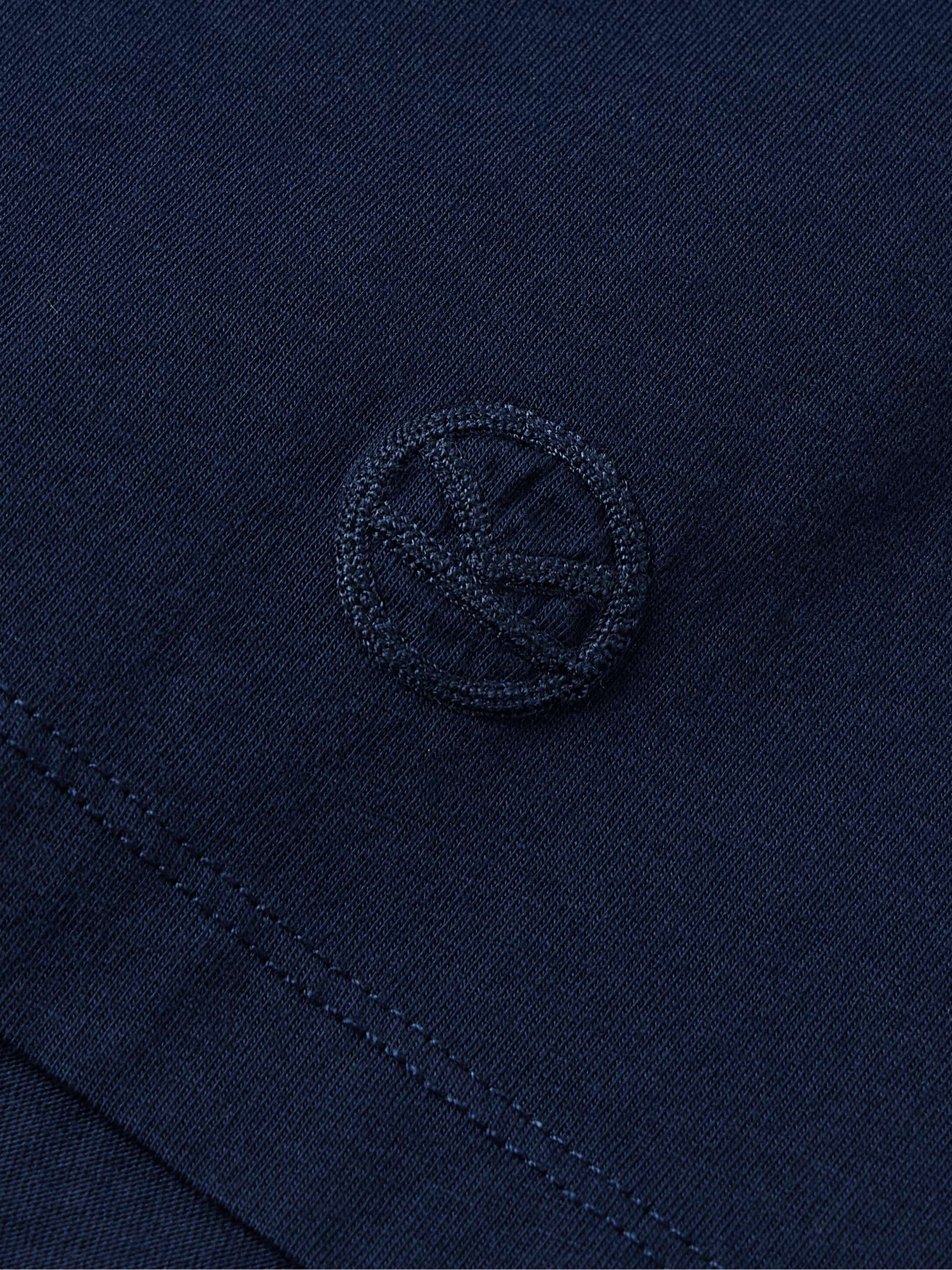 Logo-Embroidered Pima Cotton-Jersey T-Shirt view
