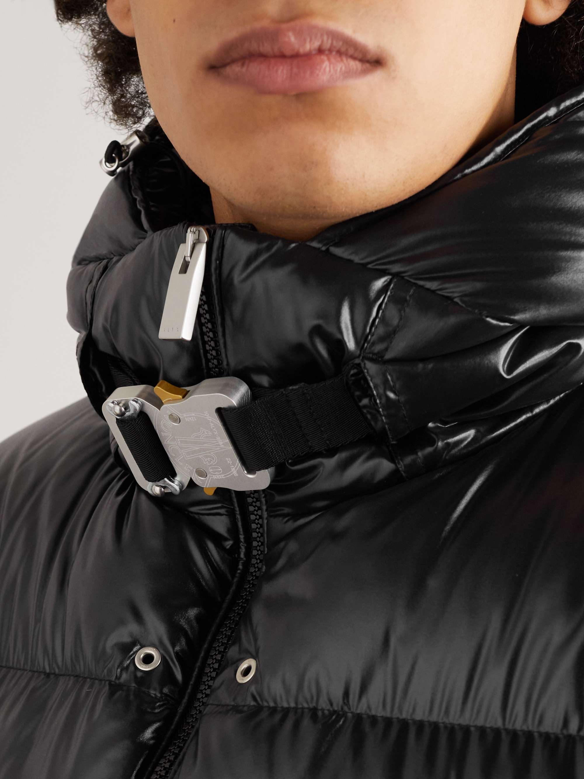 6 Moncler 1017 ALYX 9SM Almondis Shell Hooded Down Jacket view