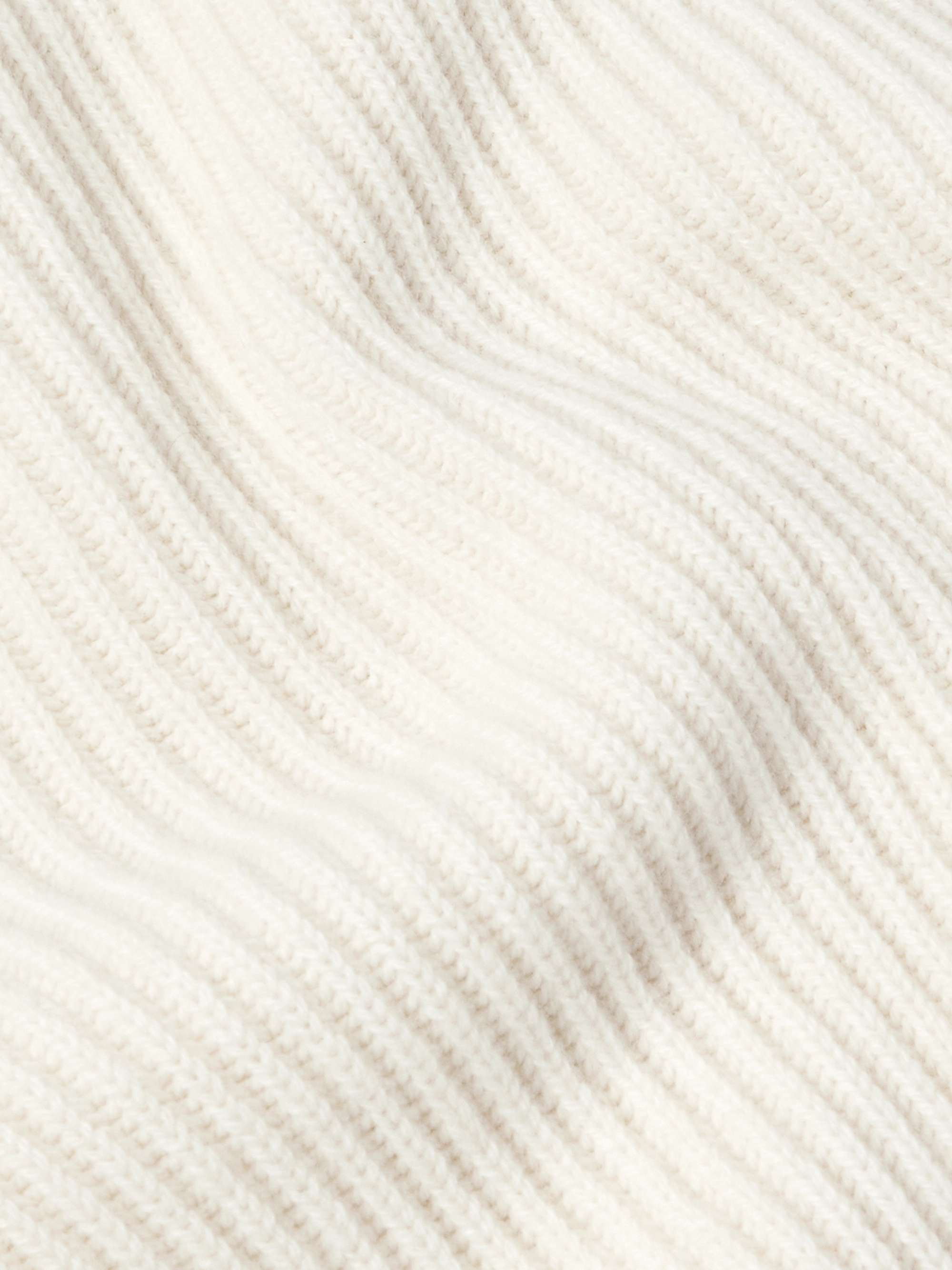 Ribbed Wool and Cashmere-Blend Rollneck Sweater view