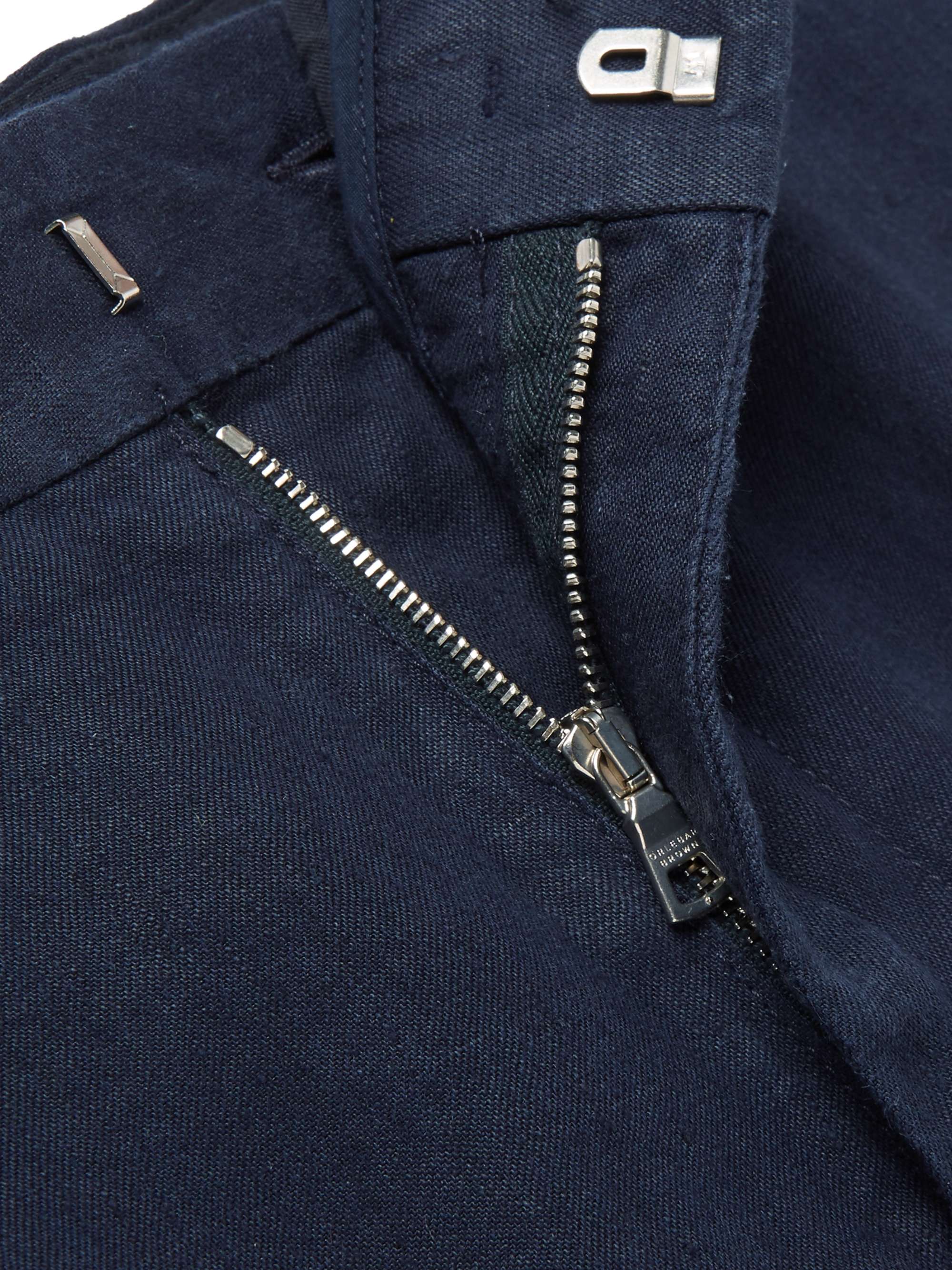 Norwich Slim-Fit Linen Shorts view