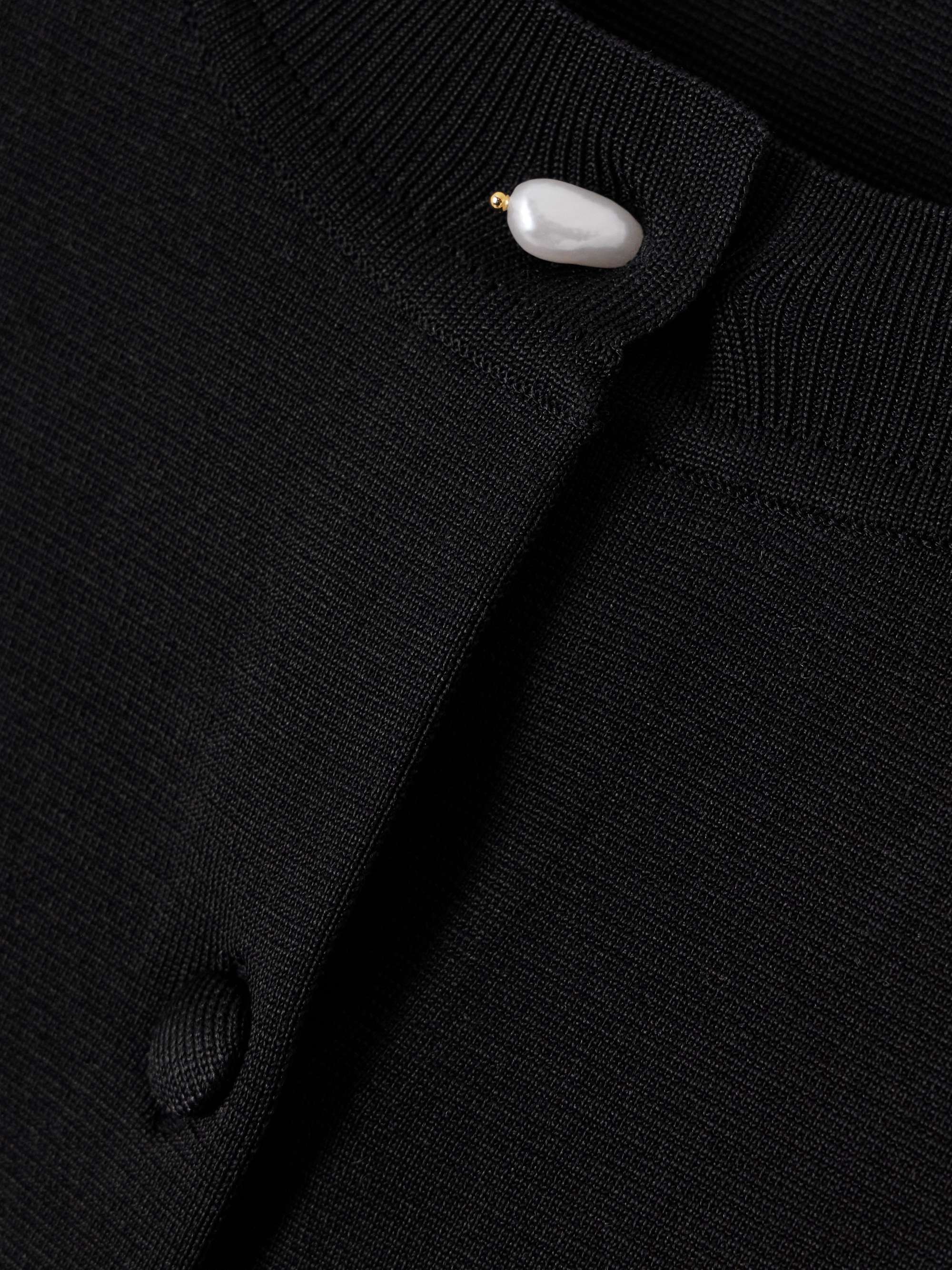 Silk-blend cardigan view