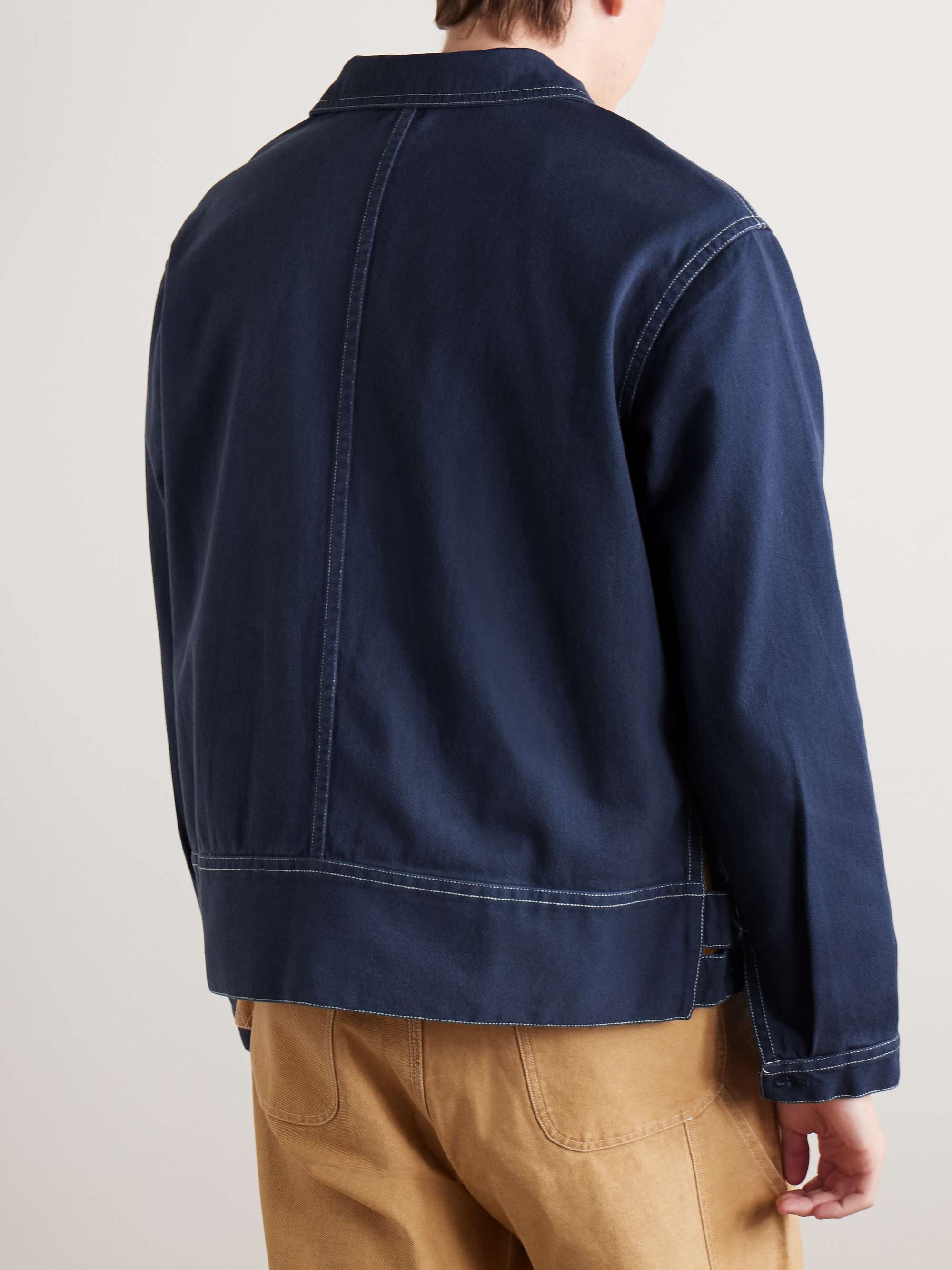 Knolly Brook Appliquéd Cotton-Twill Jacket view