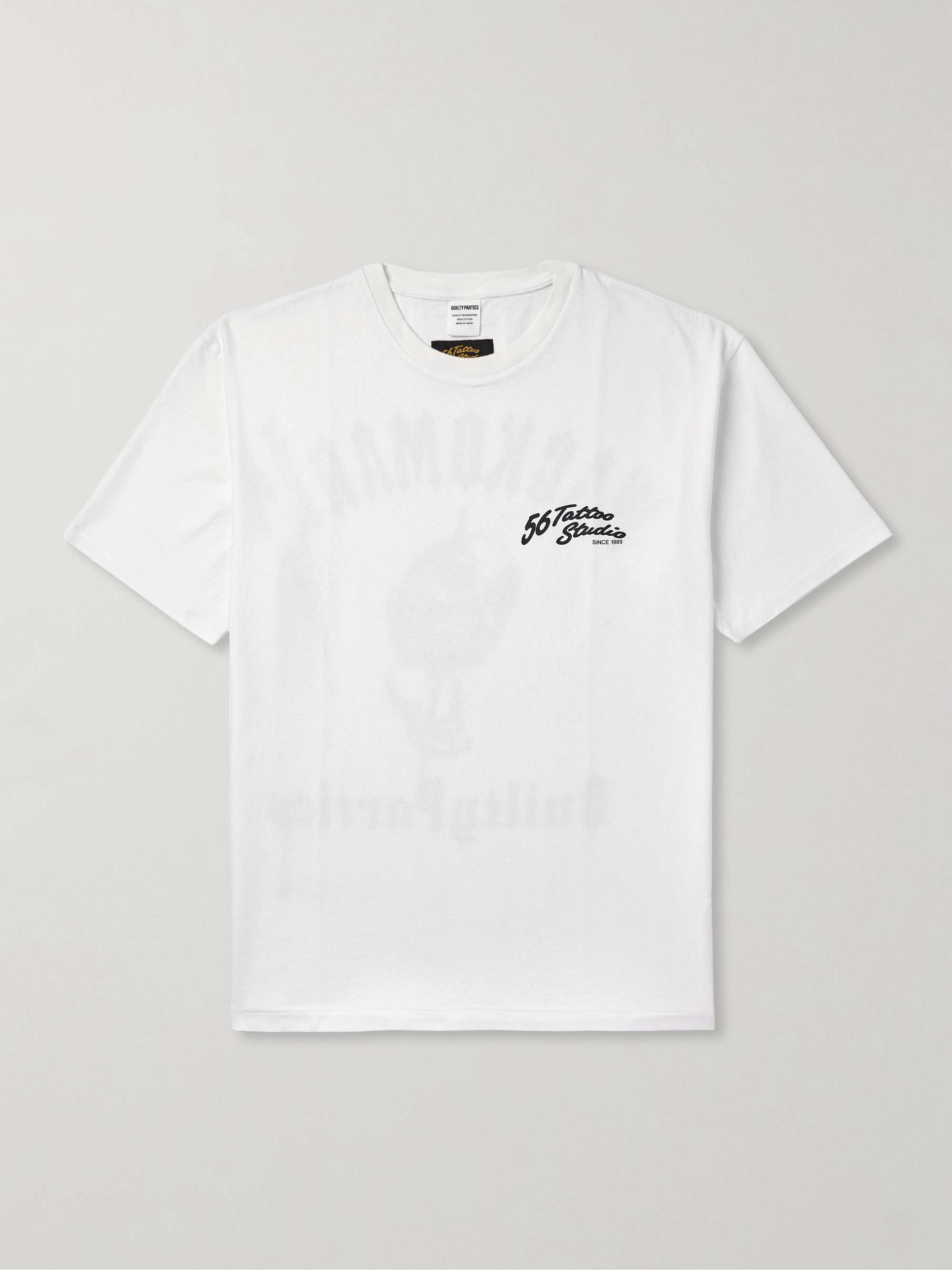 + 56 Tattoo Studio Printed Cotton-Jersey T-Shirt view
