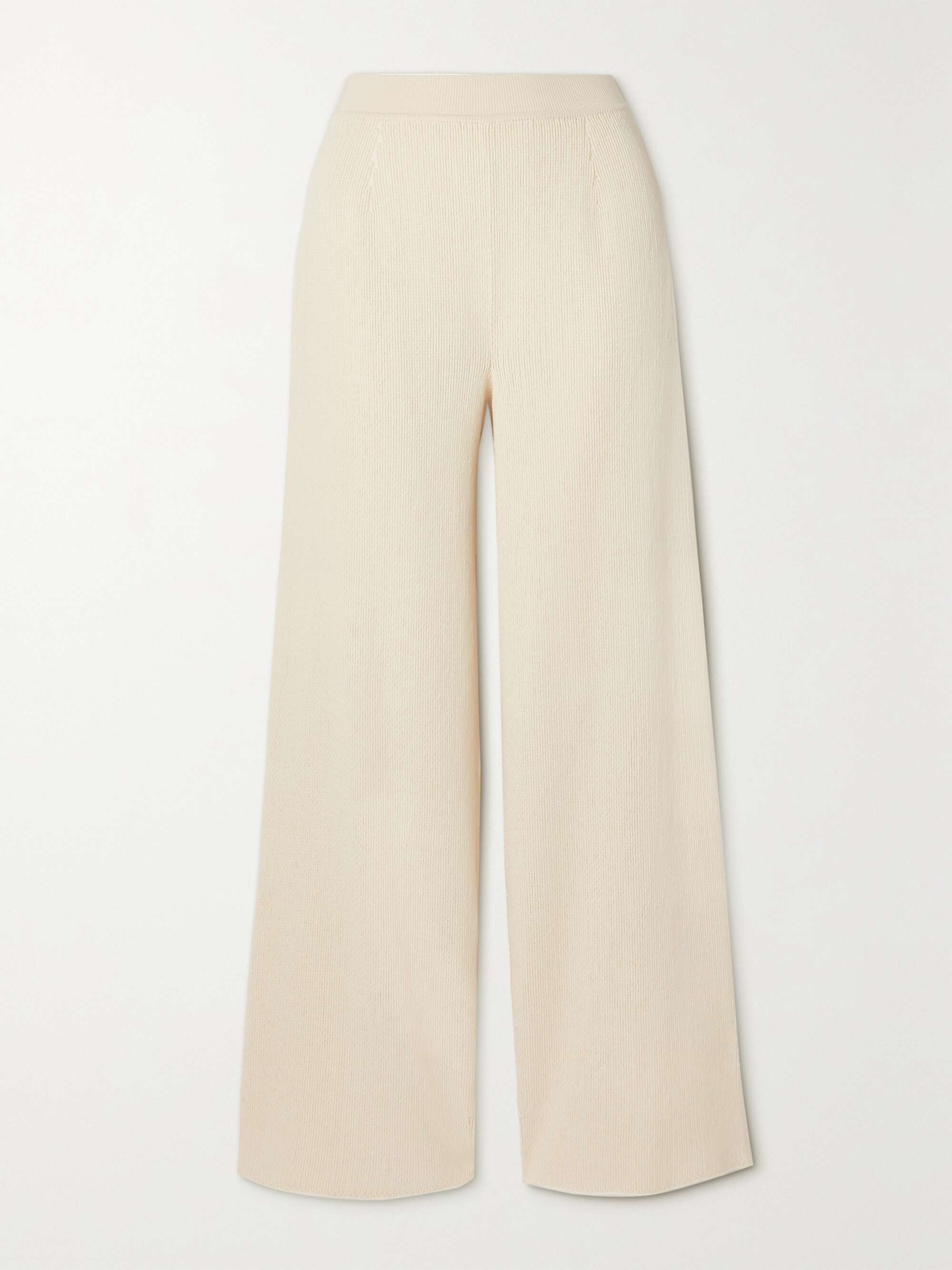 Beirut cashmere and silk-blend pants view
