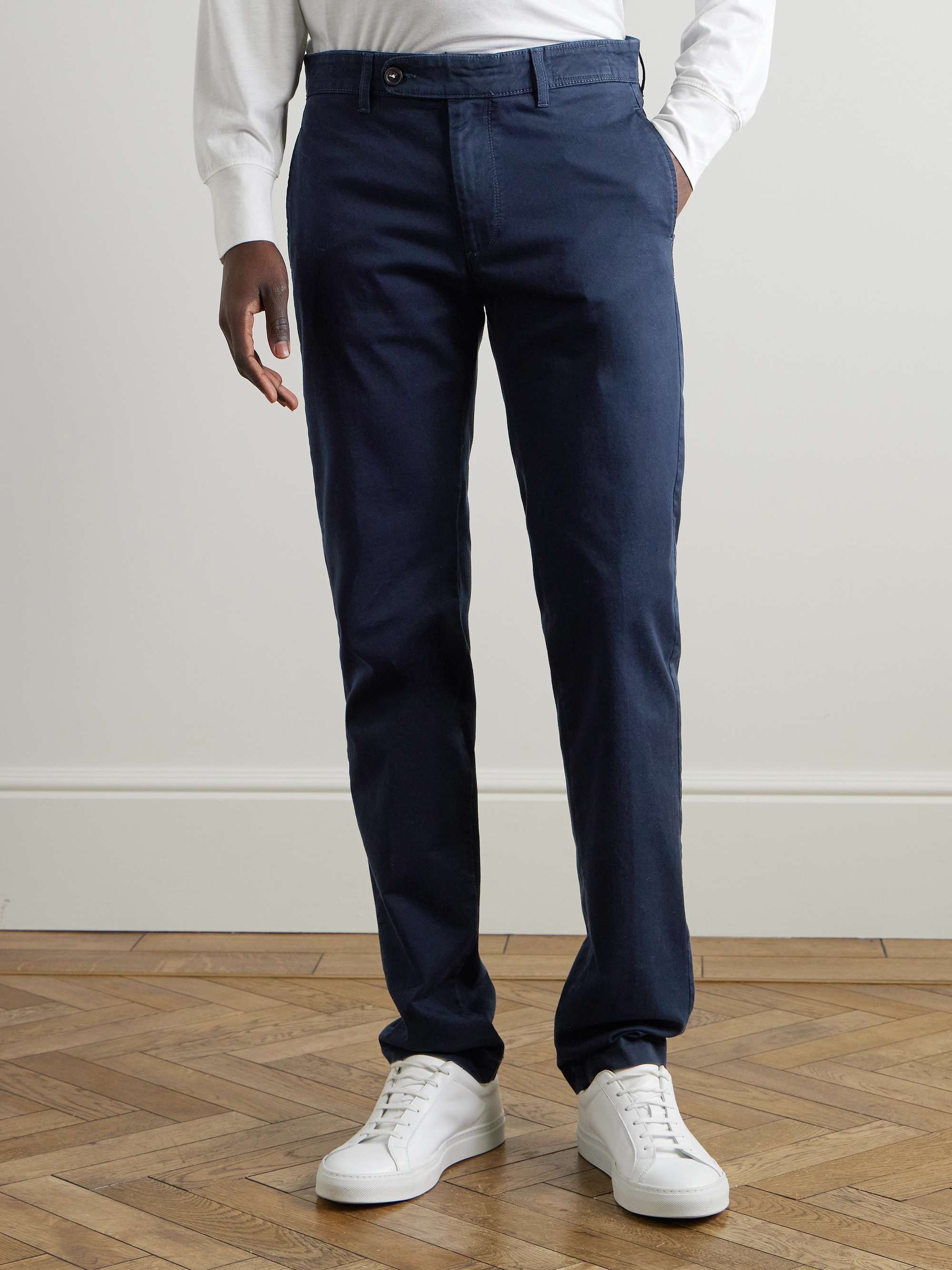 Winch2 Slim-Fit Cotton-Blend Twill Trousers view