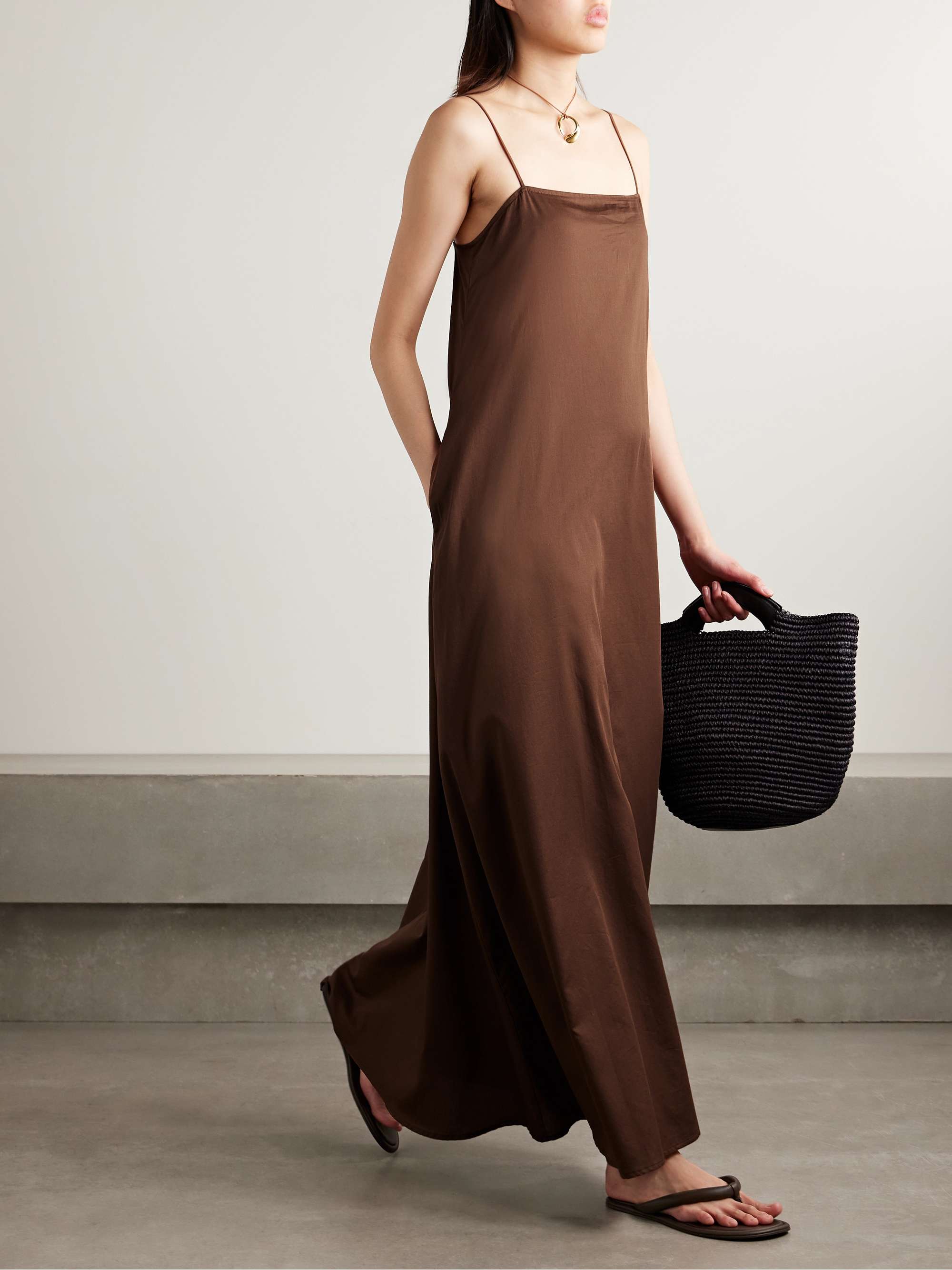 Yoko cotton-voile maxi dress view