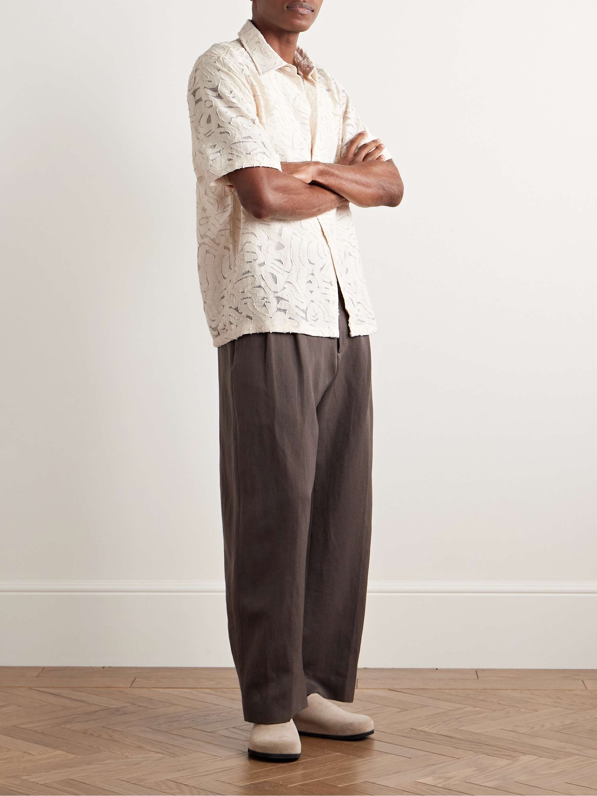 Freddy 5025 Fil-Coupé Jacquard Shirt view