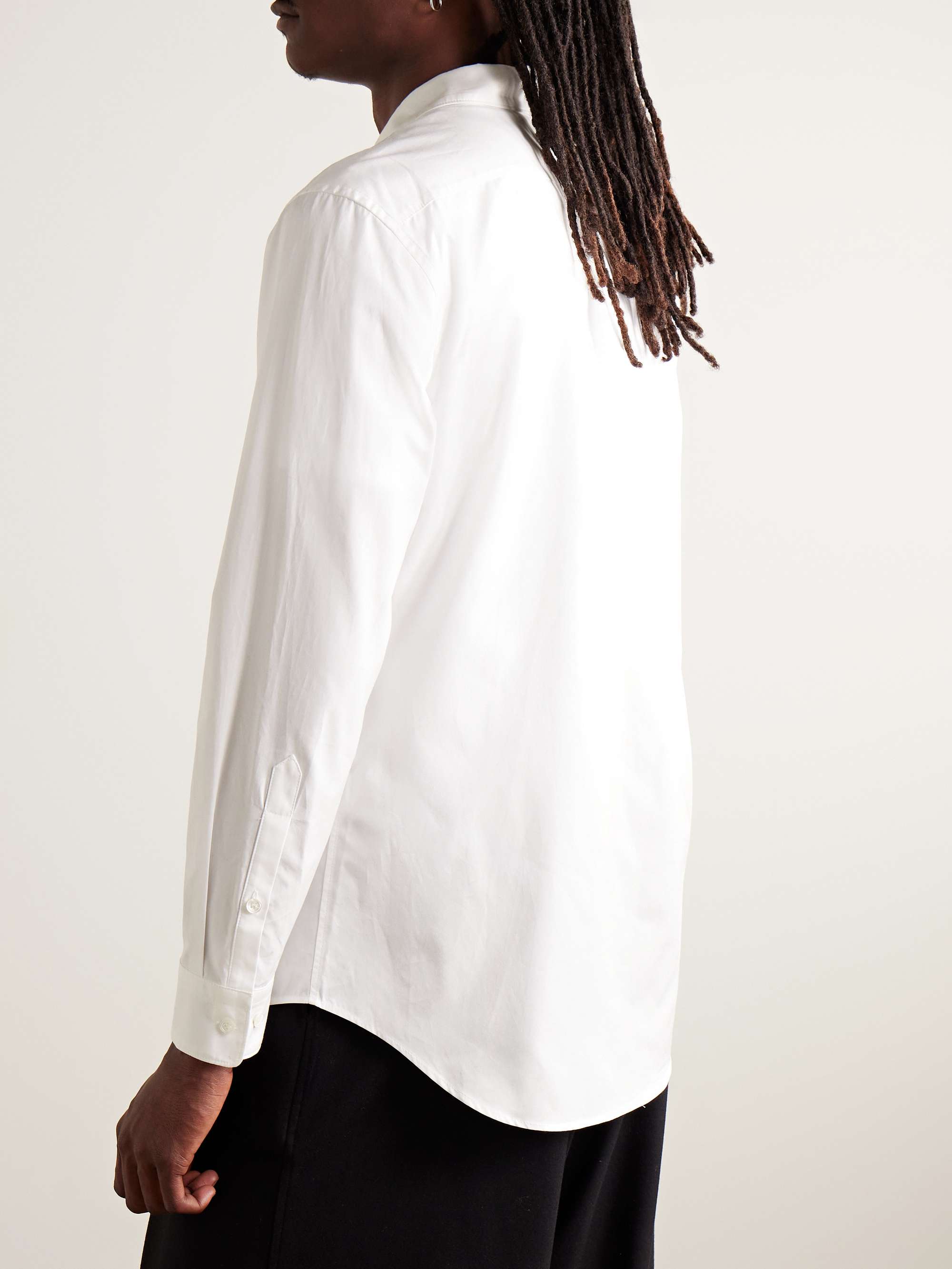 Quevedo Slim-Fit Cotton-Poplin Shirt view