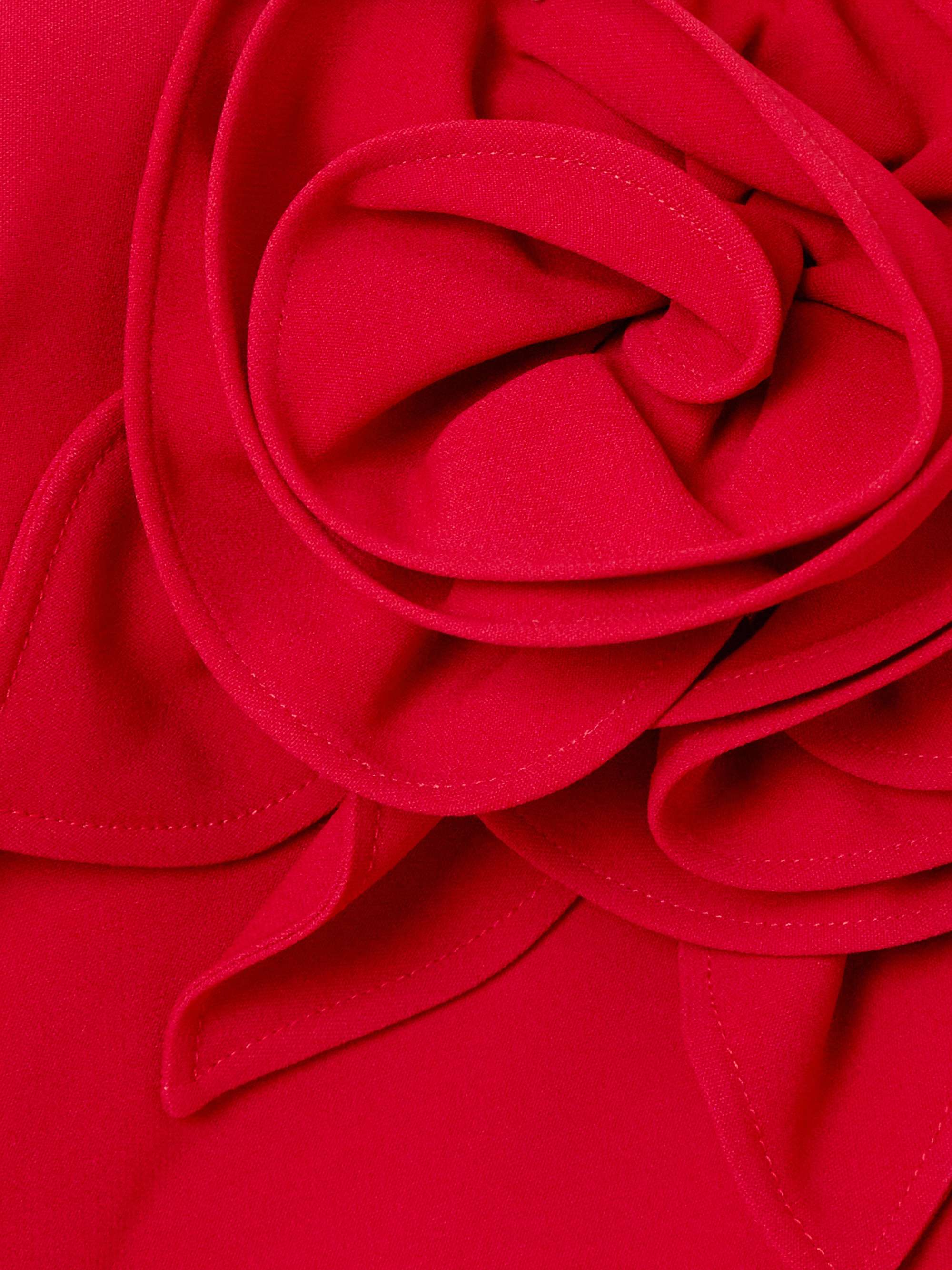 Appliquéd cape-effect cady jumpsuit view