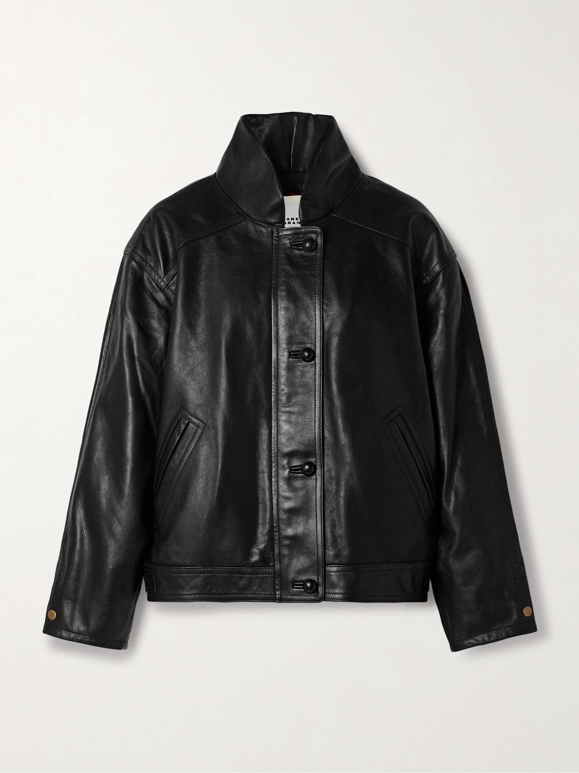 Betinia leather jacket view