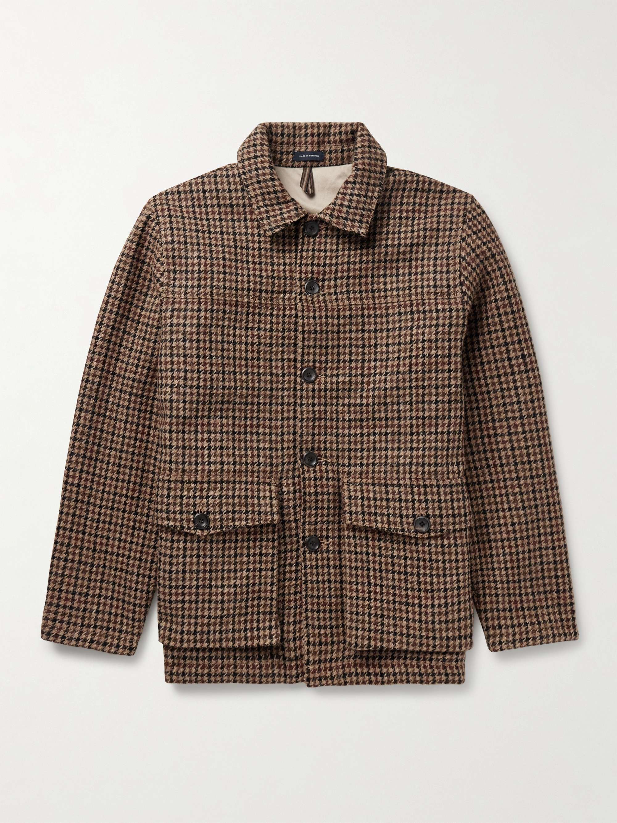Puppytooth Wool Chore Jacket view