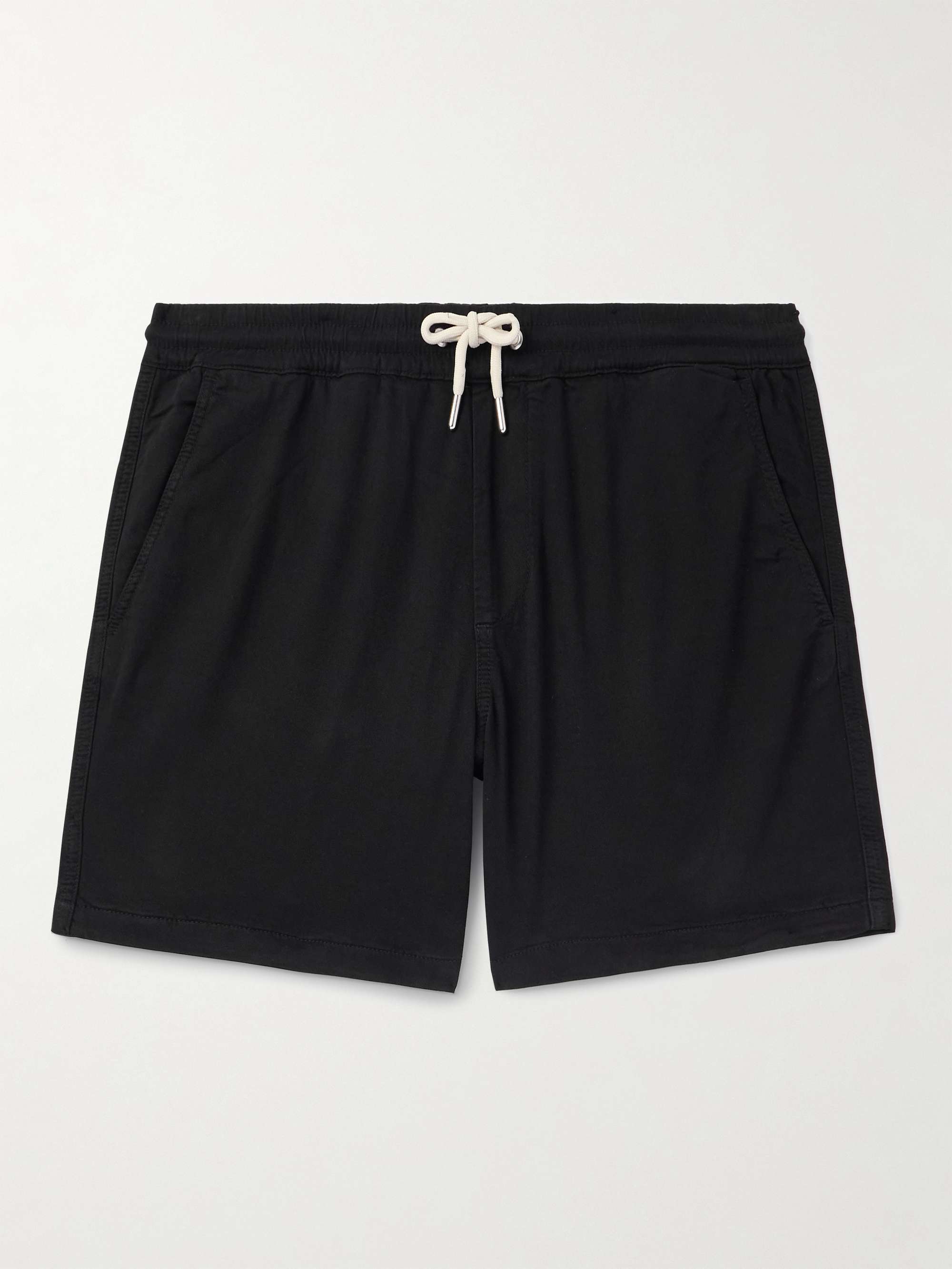 Gregor Straight-Leg TENCEL™ Lyocell and LENZING™ ECOVERO™-Blend Twill Drawstring Shorts view