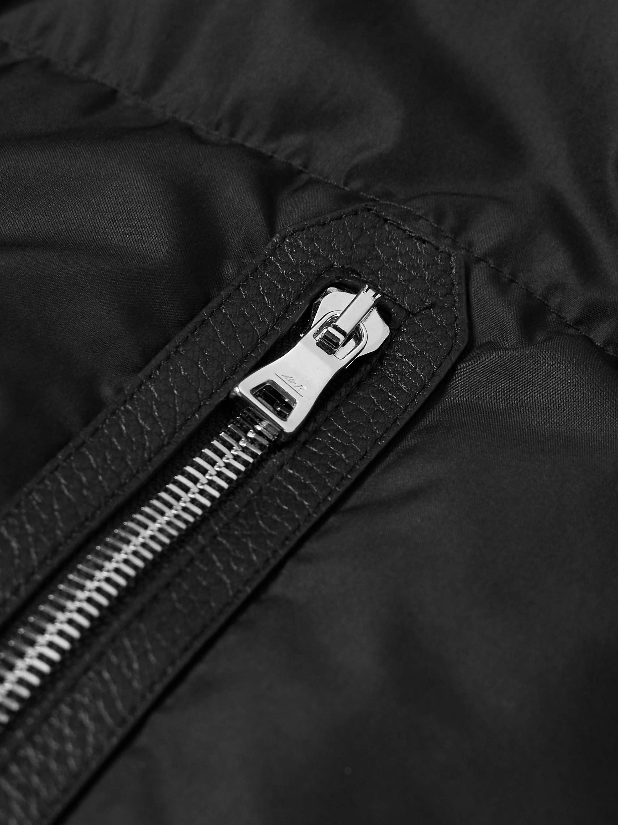 Padded Recycled-Shell Hooded Down Gilet view
