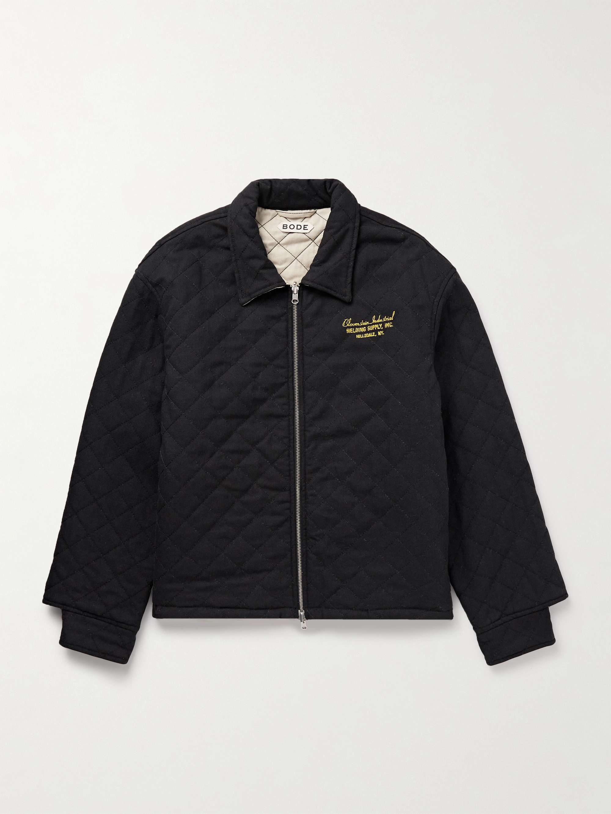 Bloomstein Reversible Printed Quilted Cotton-Twill Jacket view