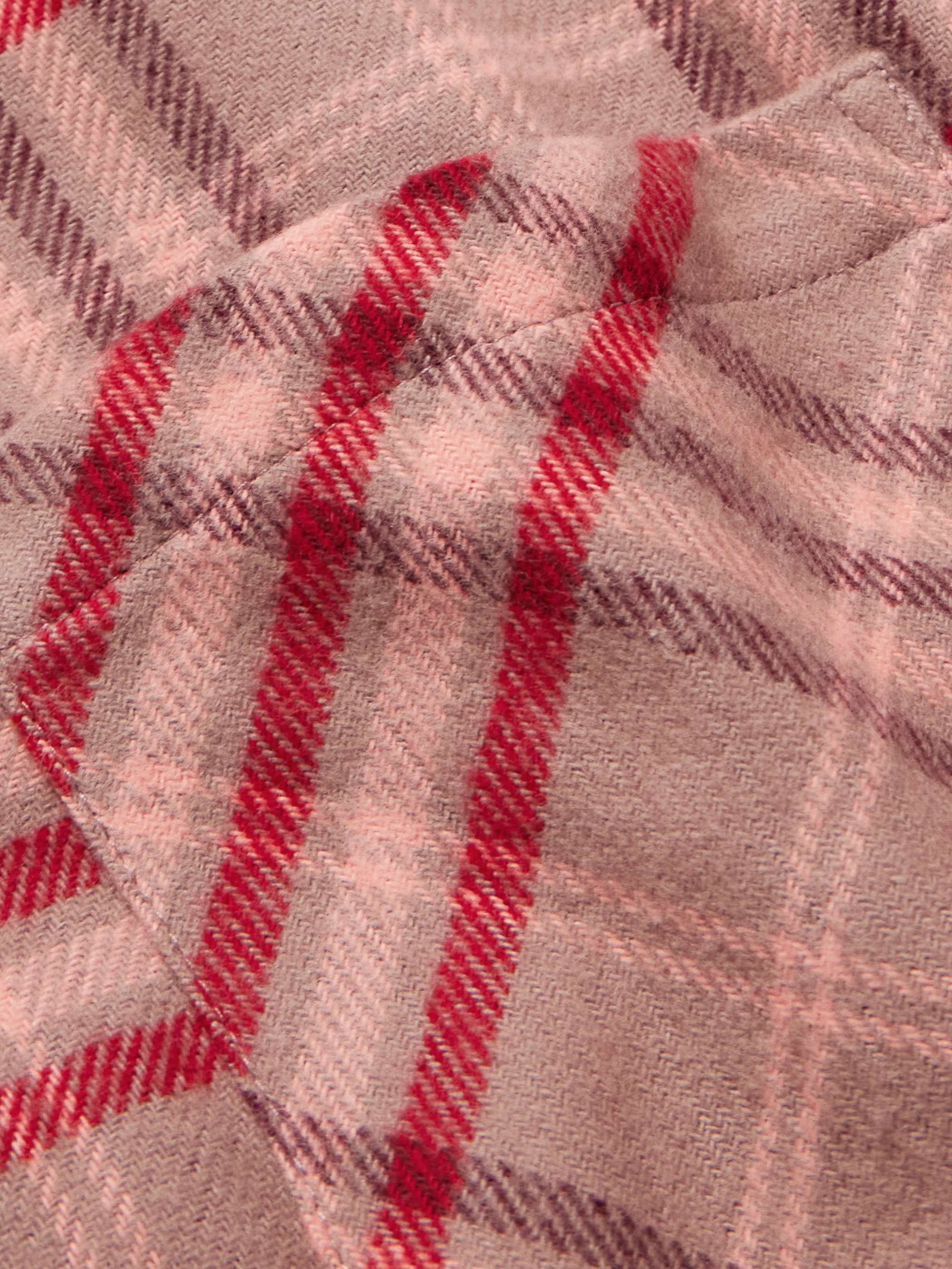 Reservation Checked Cotton-Flannel Shirt view