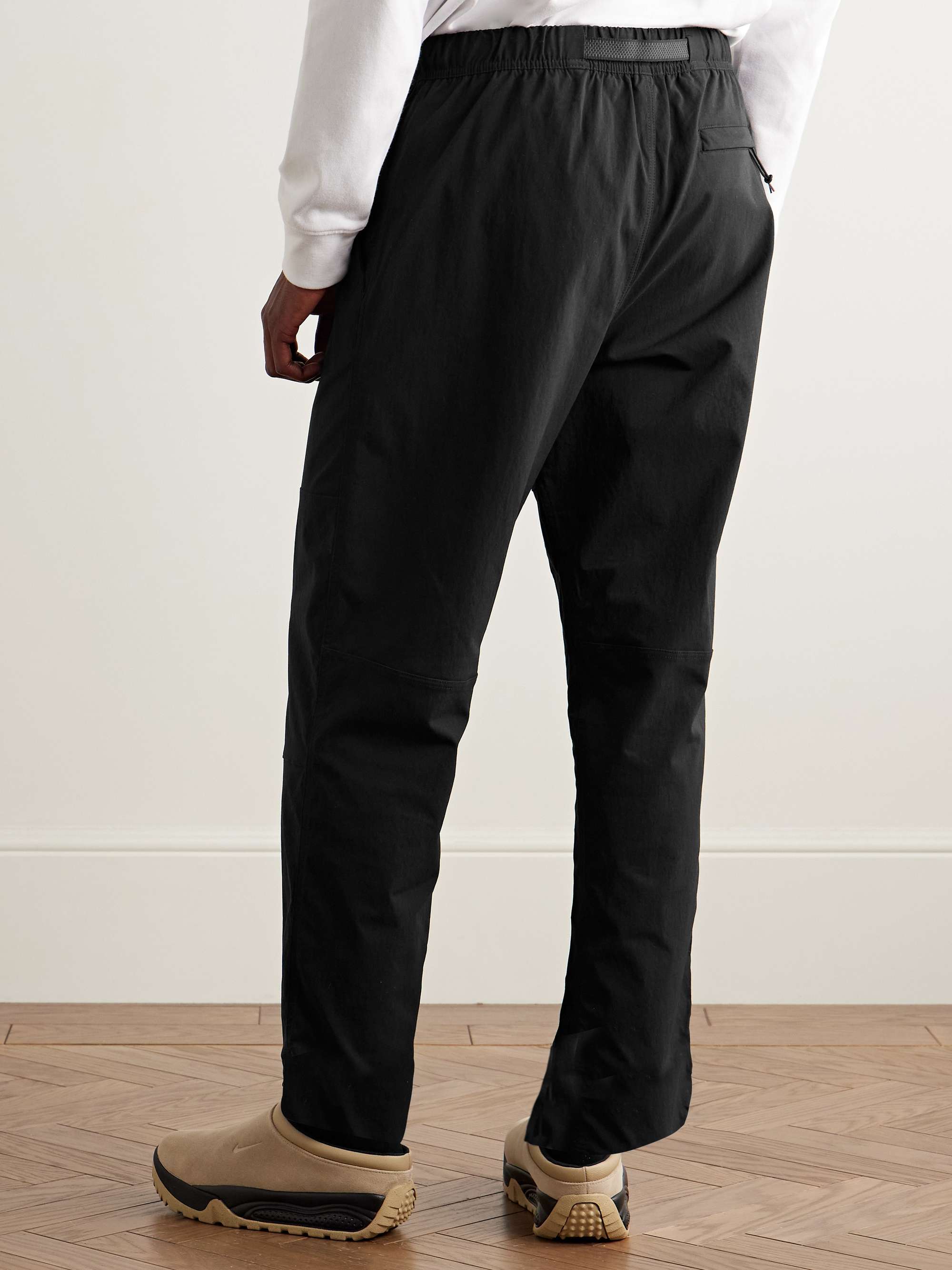 ACG Straight-Leg Belted Logo-Embroidered Shell Trousers view