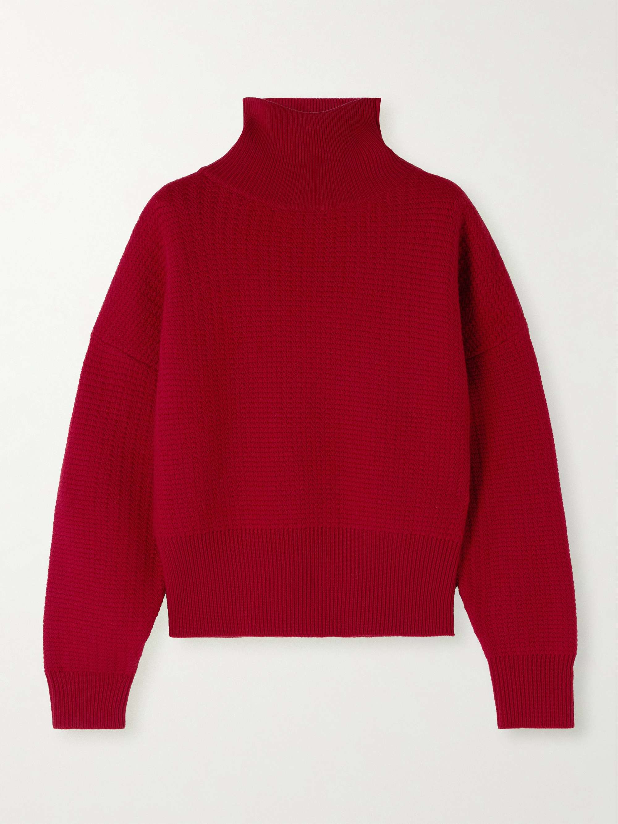 Bessica wool and cashmere-blend turtleneck sweater view