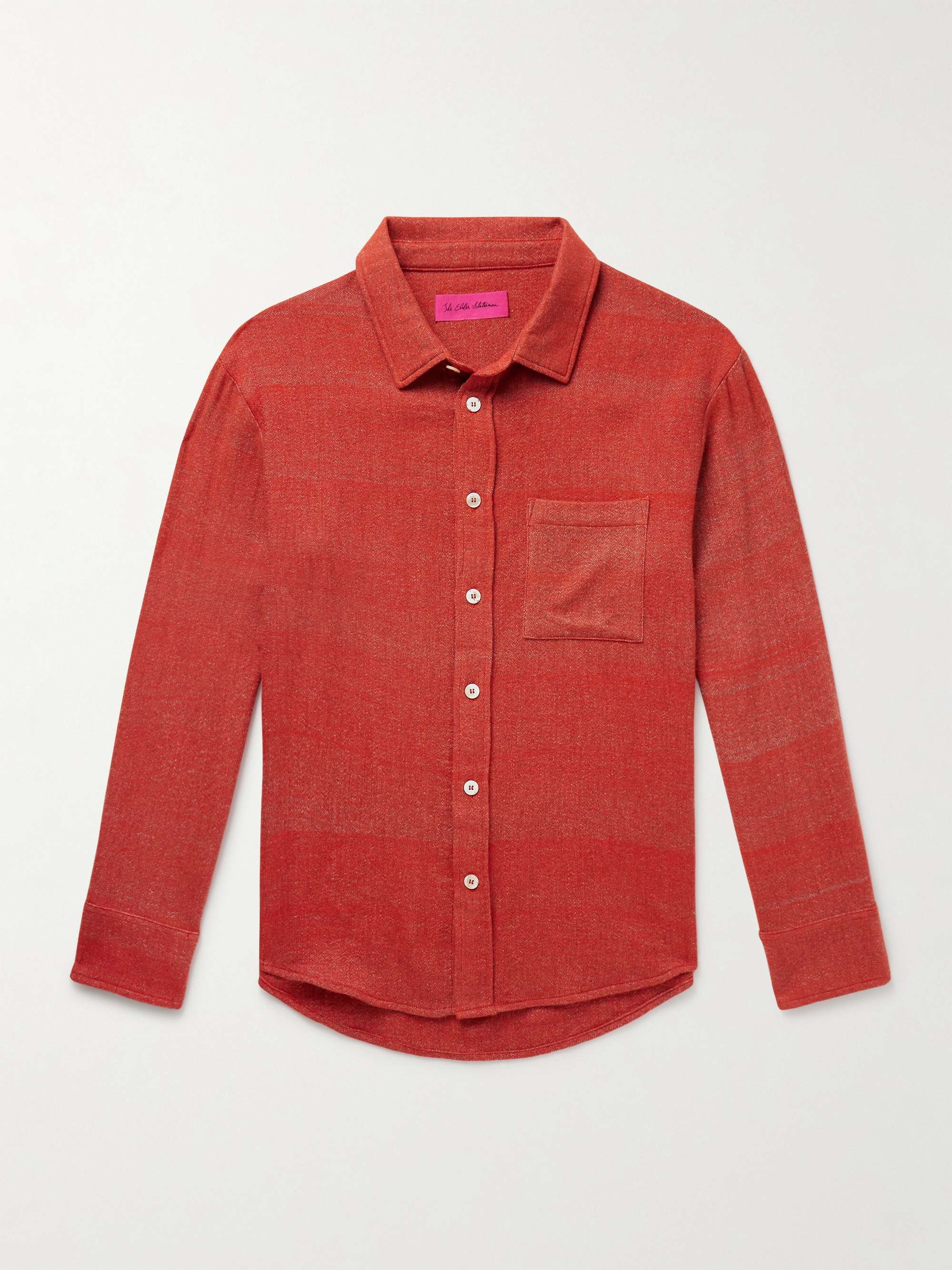 Cashmere-Jacquard Overshirt view