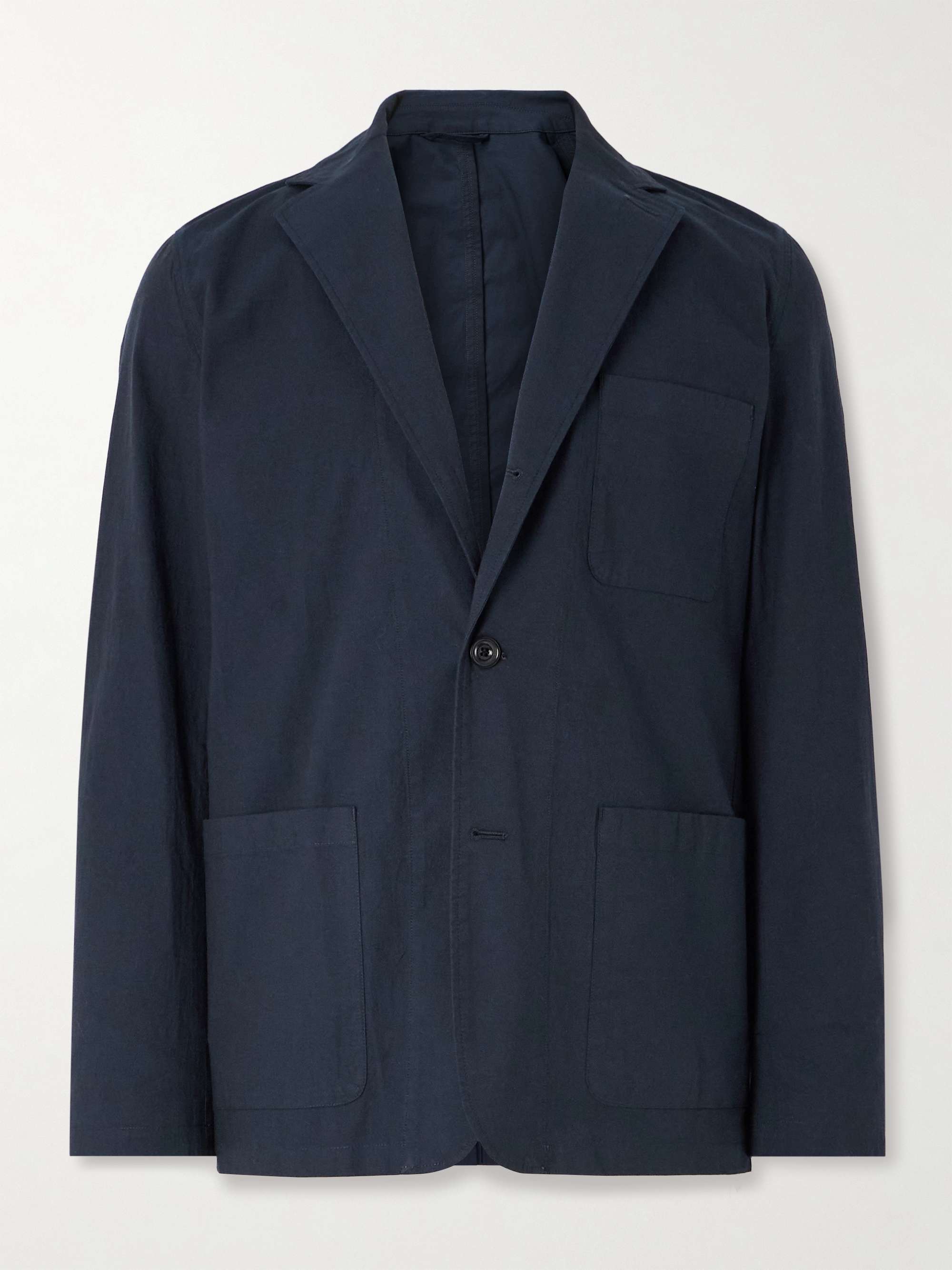 Jonny Unstructured Stretch-Cotton Suit Jacket view