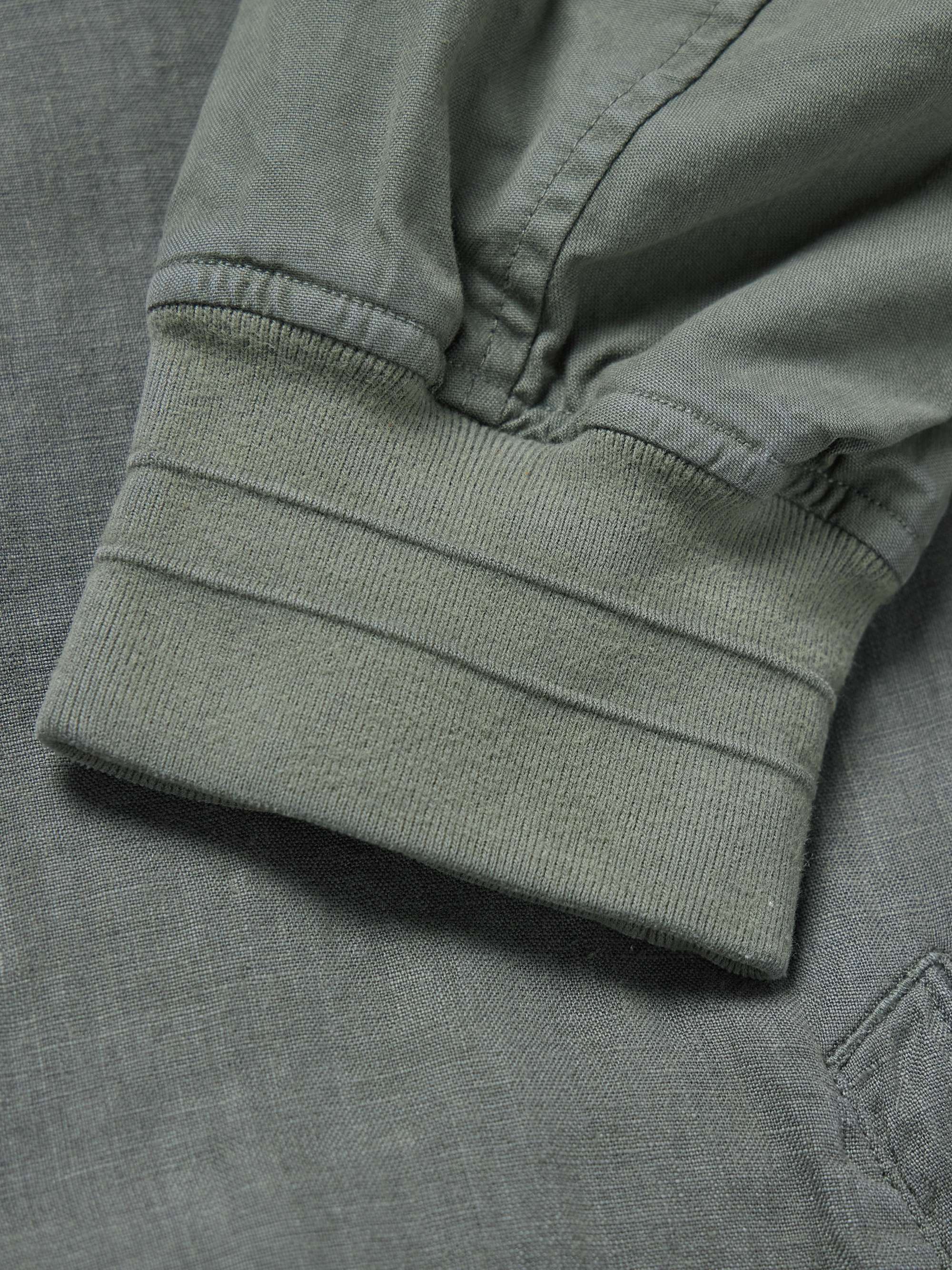 Leo Linen Bomber Jacket view